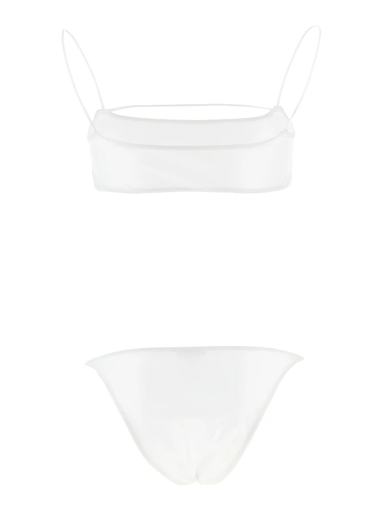 White Polyester Bikini alternative