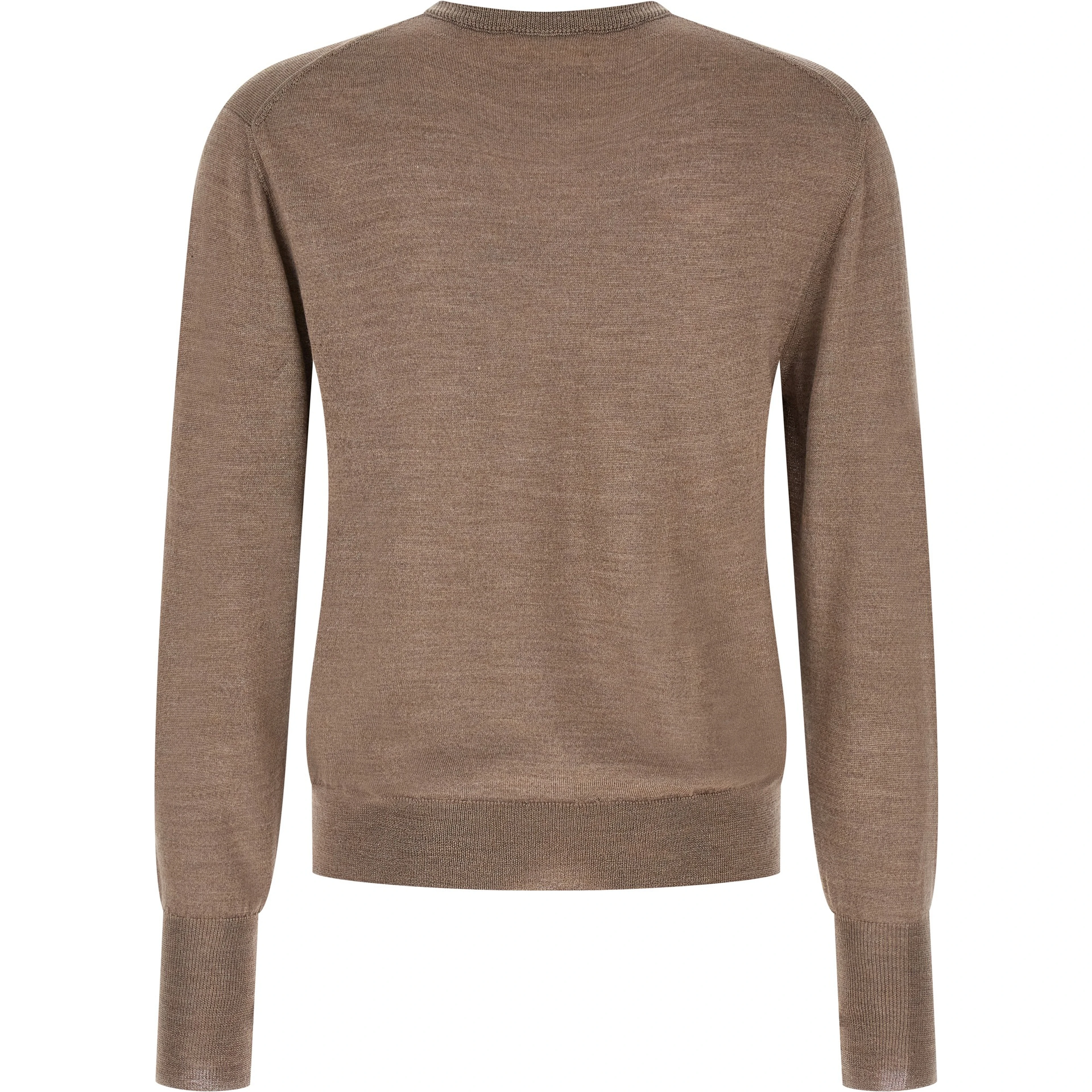 Gray Virgin Wool Cardigan
