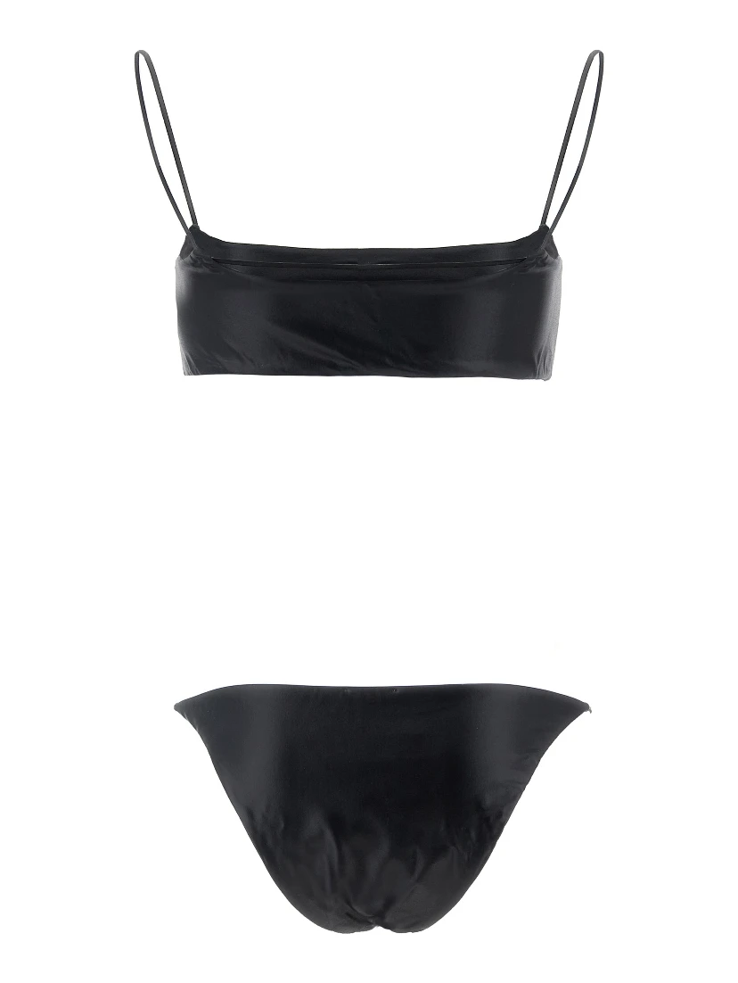 Black Polyester Bikini