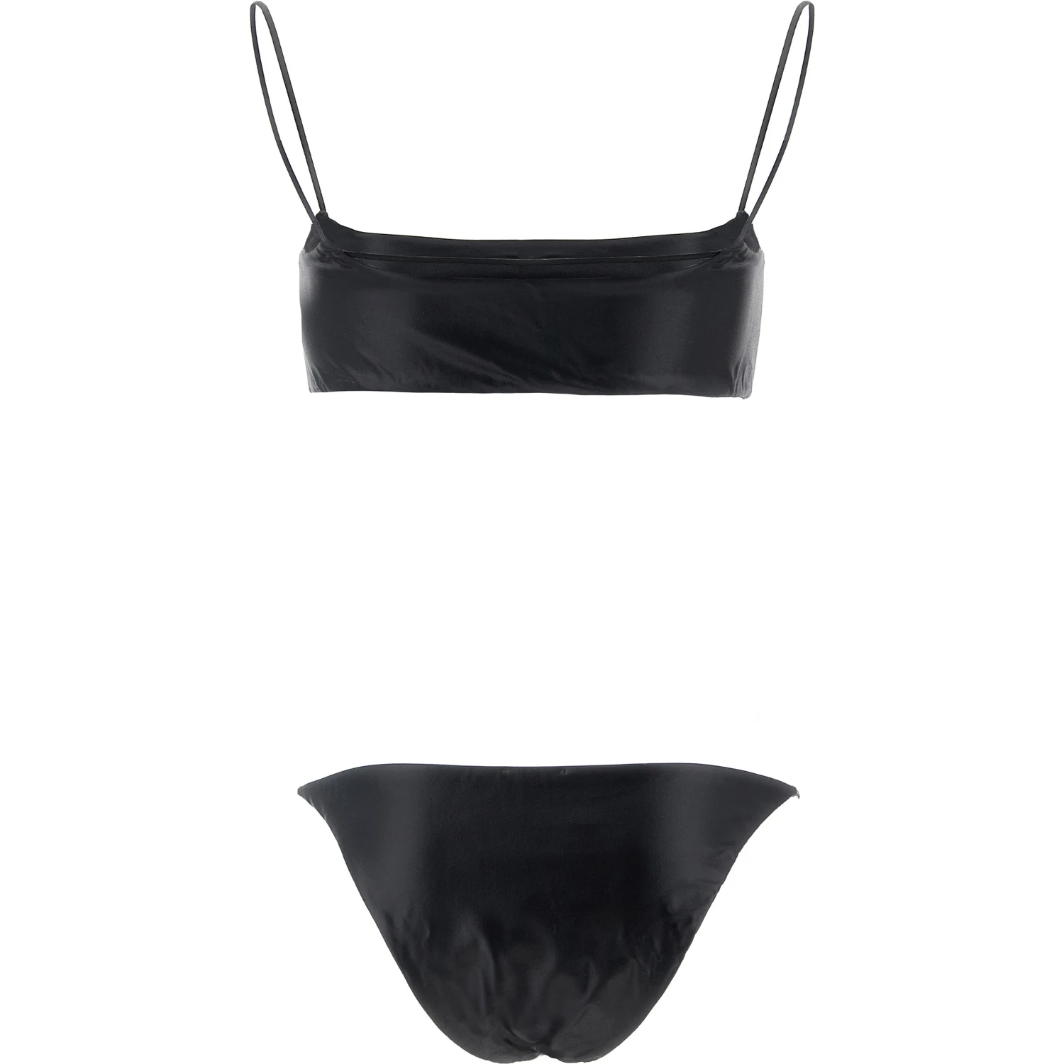 Black Polyester Bikini