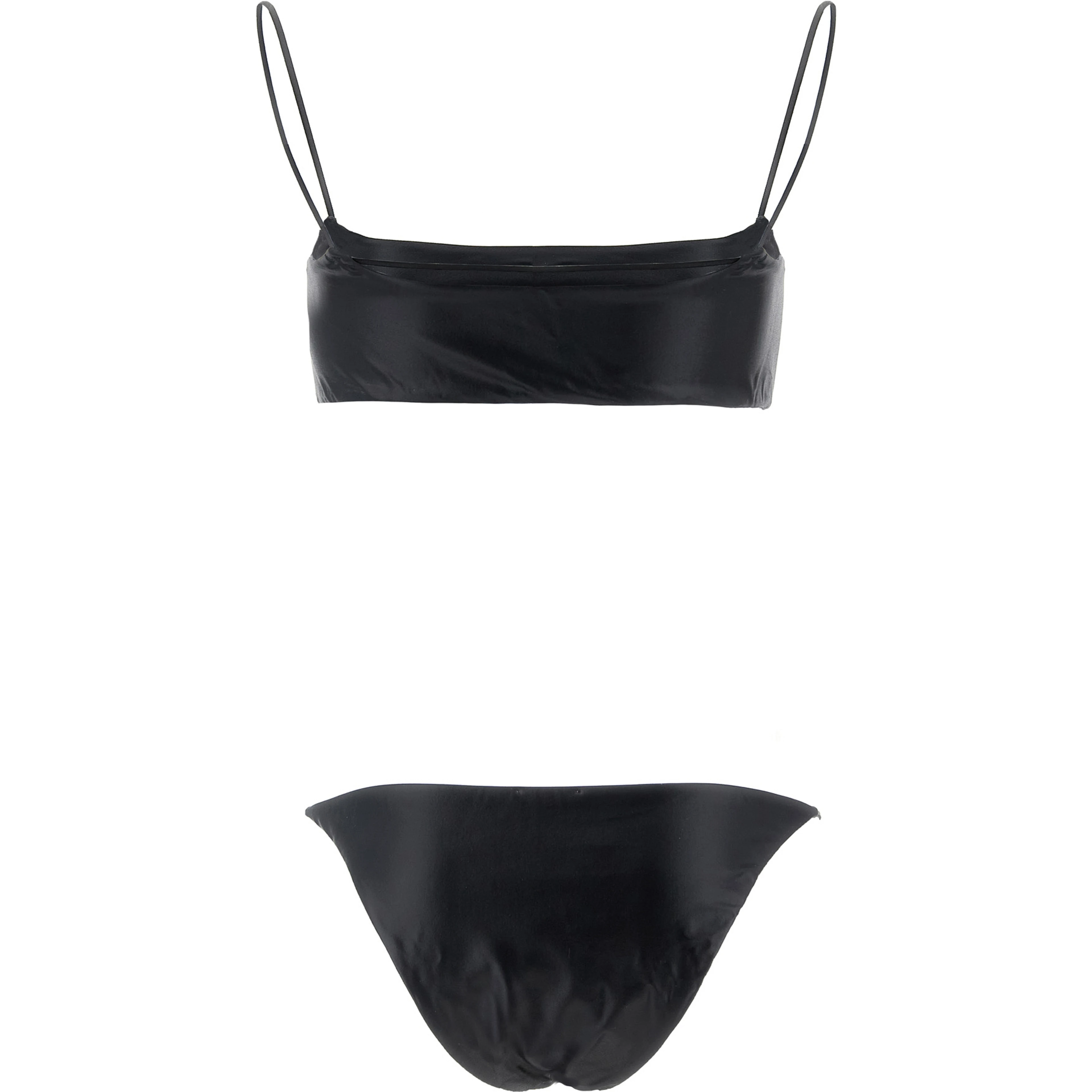 Black Polyester Bikini