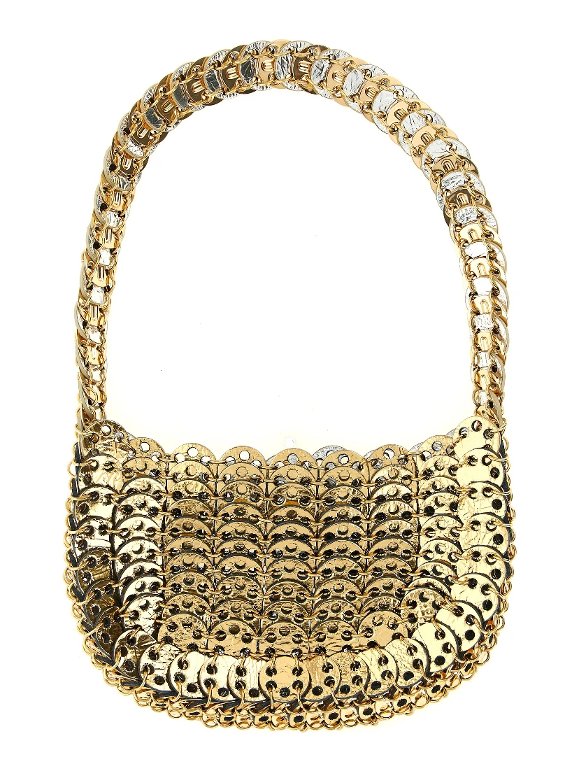 Multicolor Calfskin Shoulder Bag