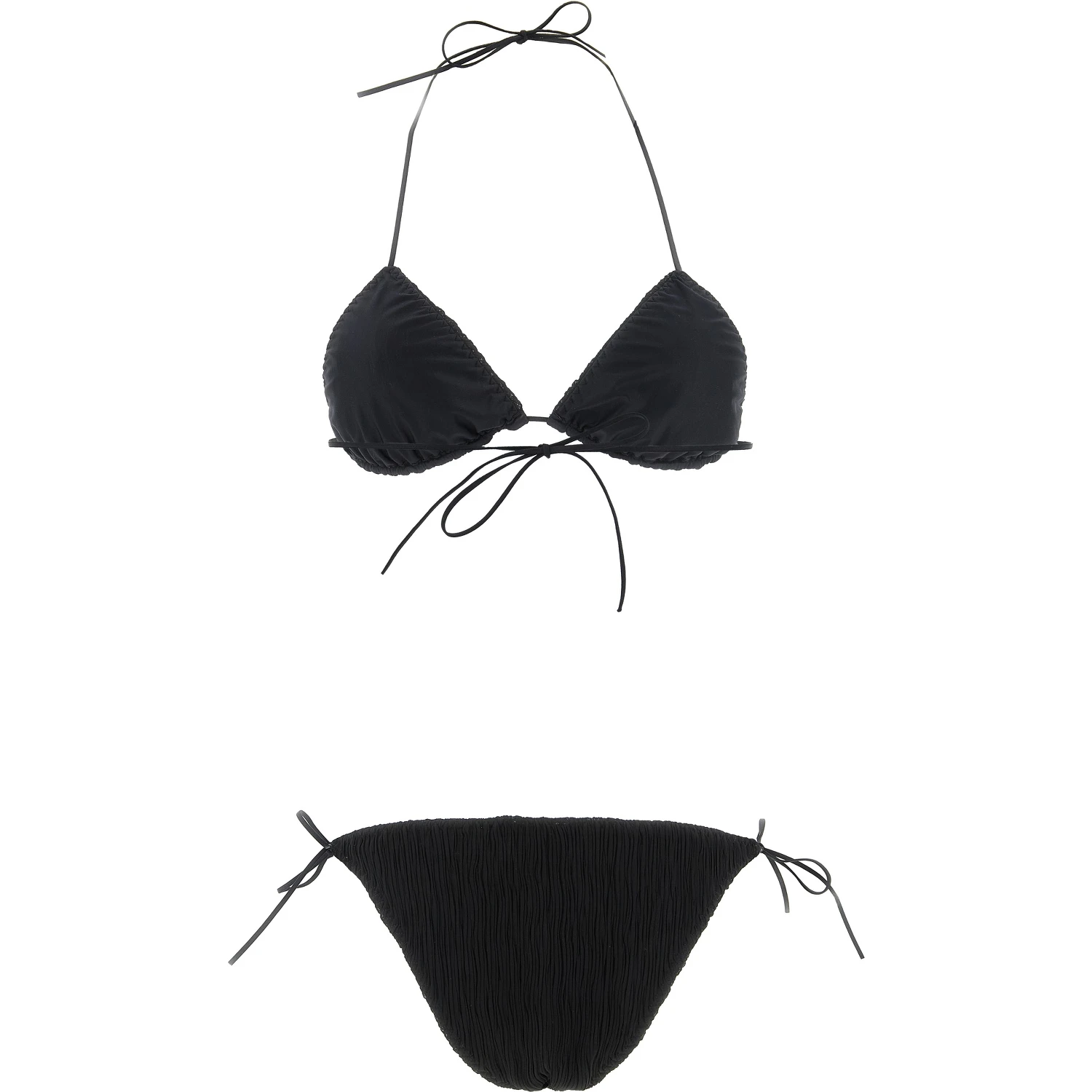 Black Polyester Bikini