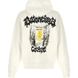 White Cotton Sweatshirt