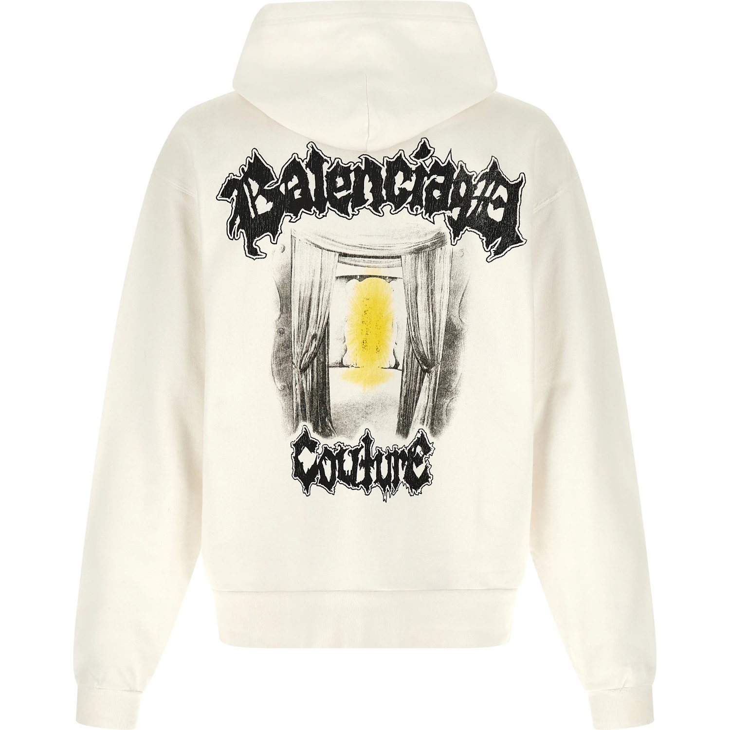 White Cotton Sweatshirt
