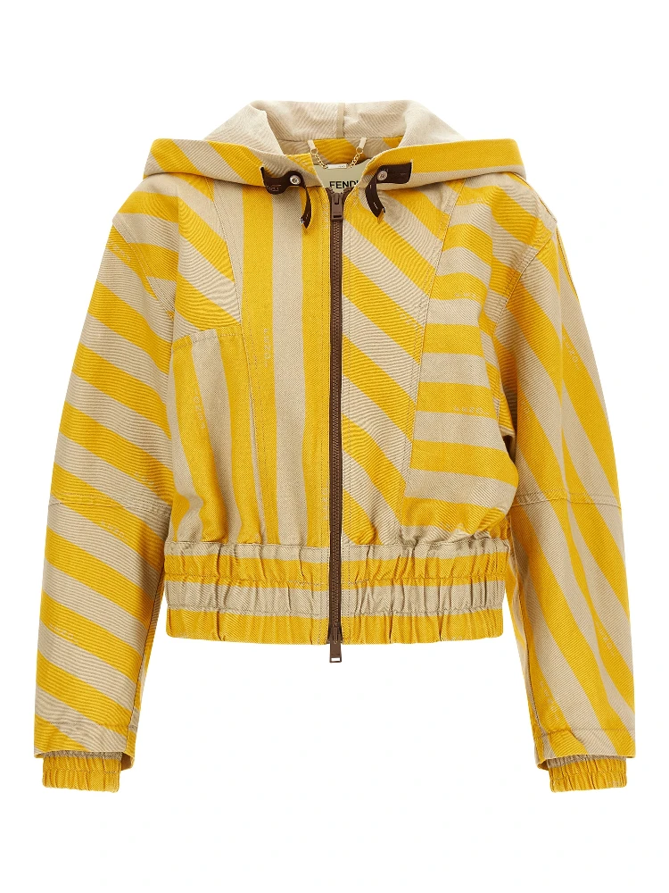 Bicolor Cotton Jacket