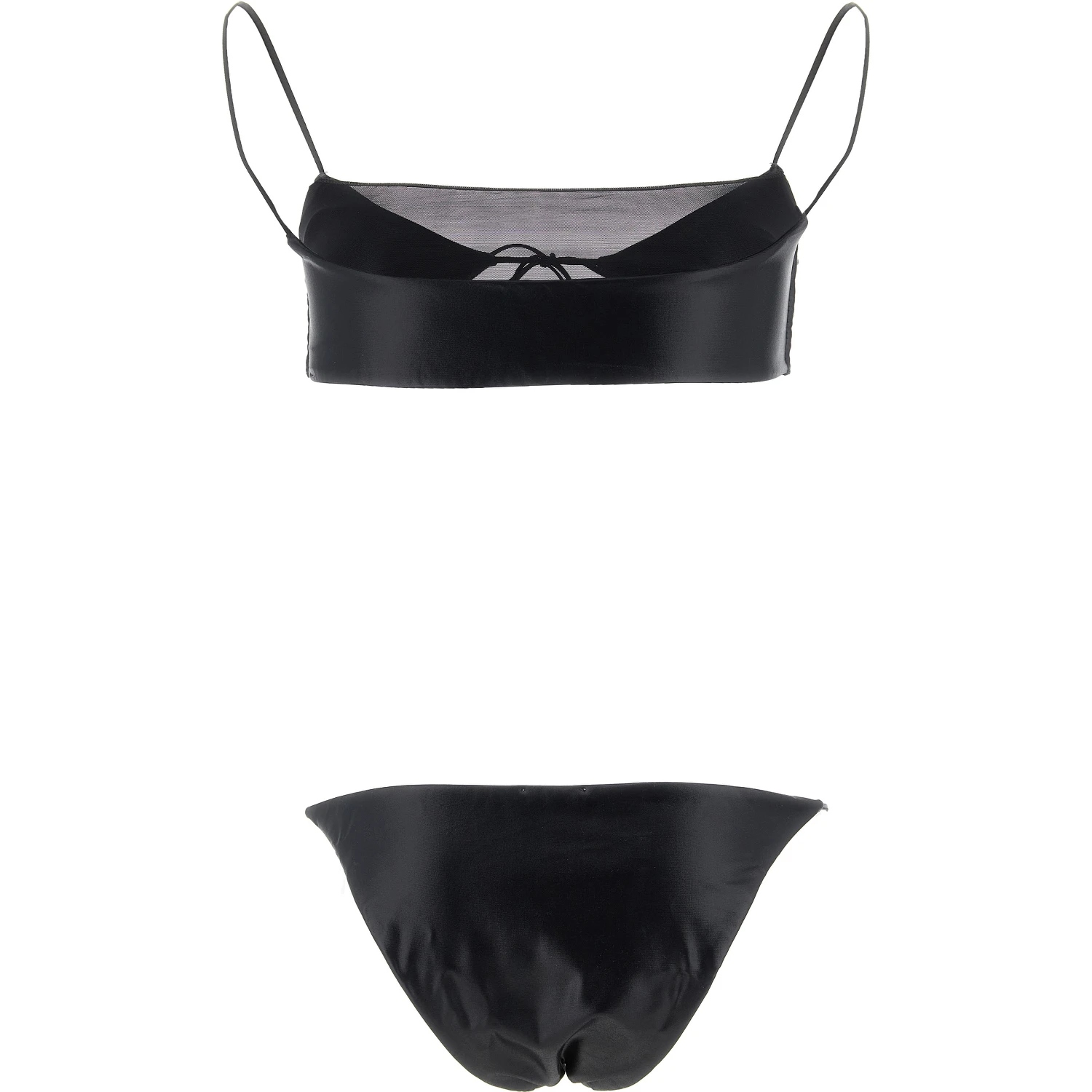 Black Polyester Bikini