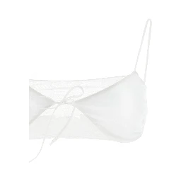 White Polyester Bikini