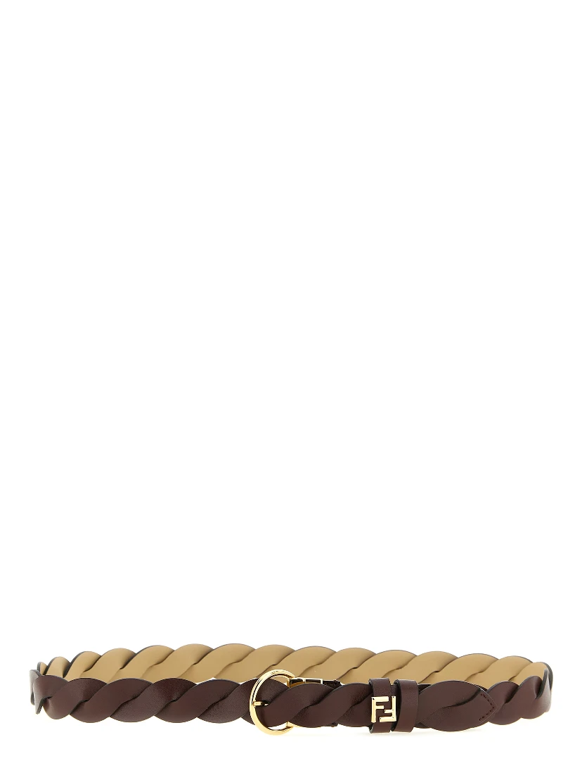 Multicolor Calfskin Regular Belt