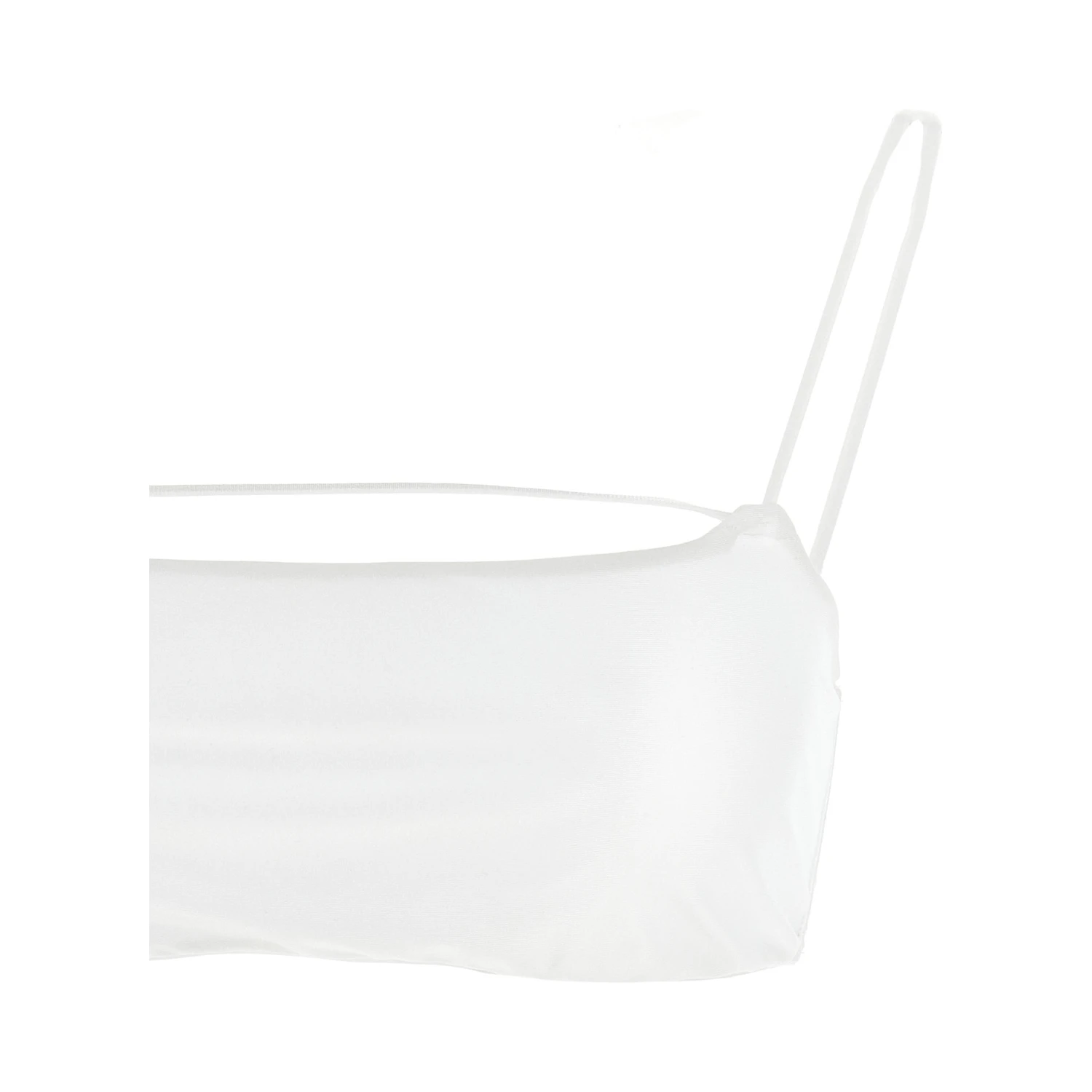 White Polyester Bikini