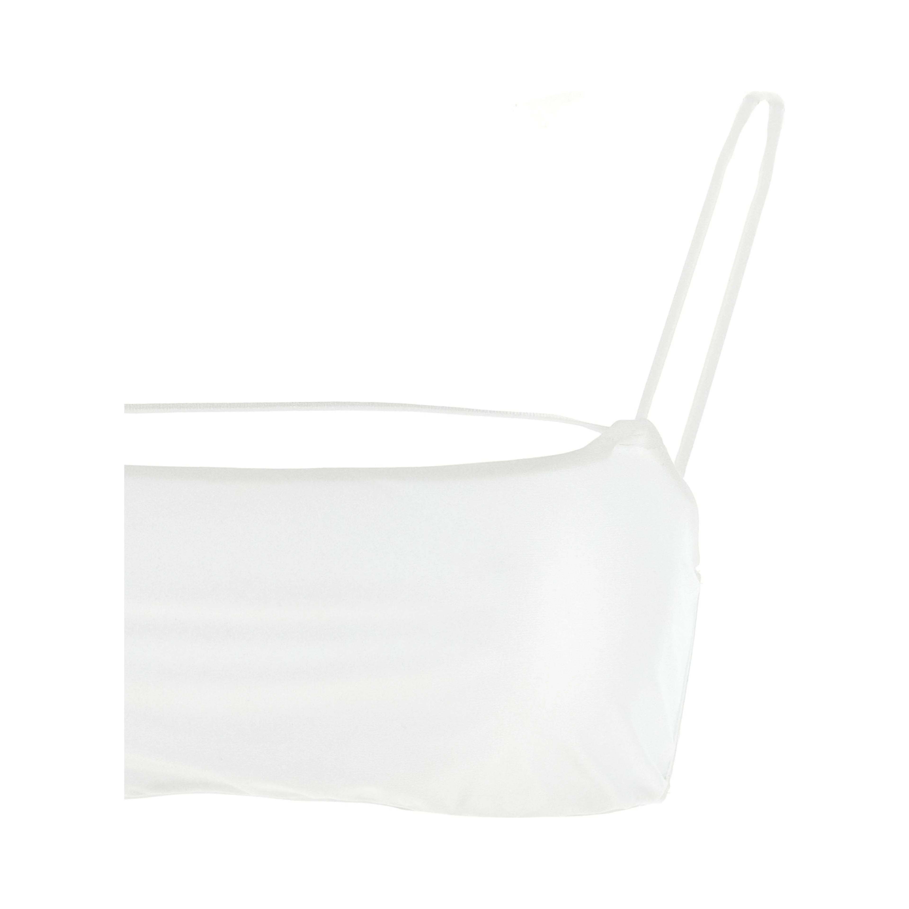 White Polyester Bikini