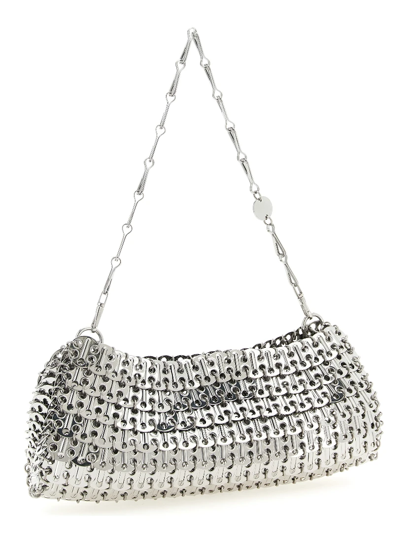 Silver Brass Clutch Bag
