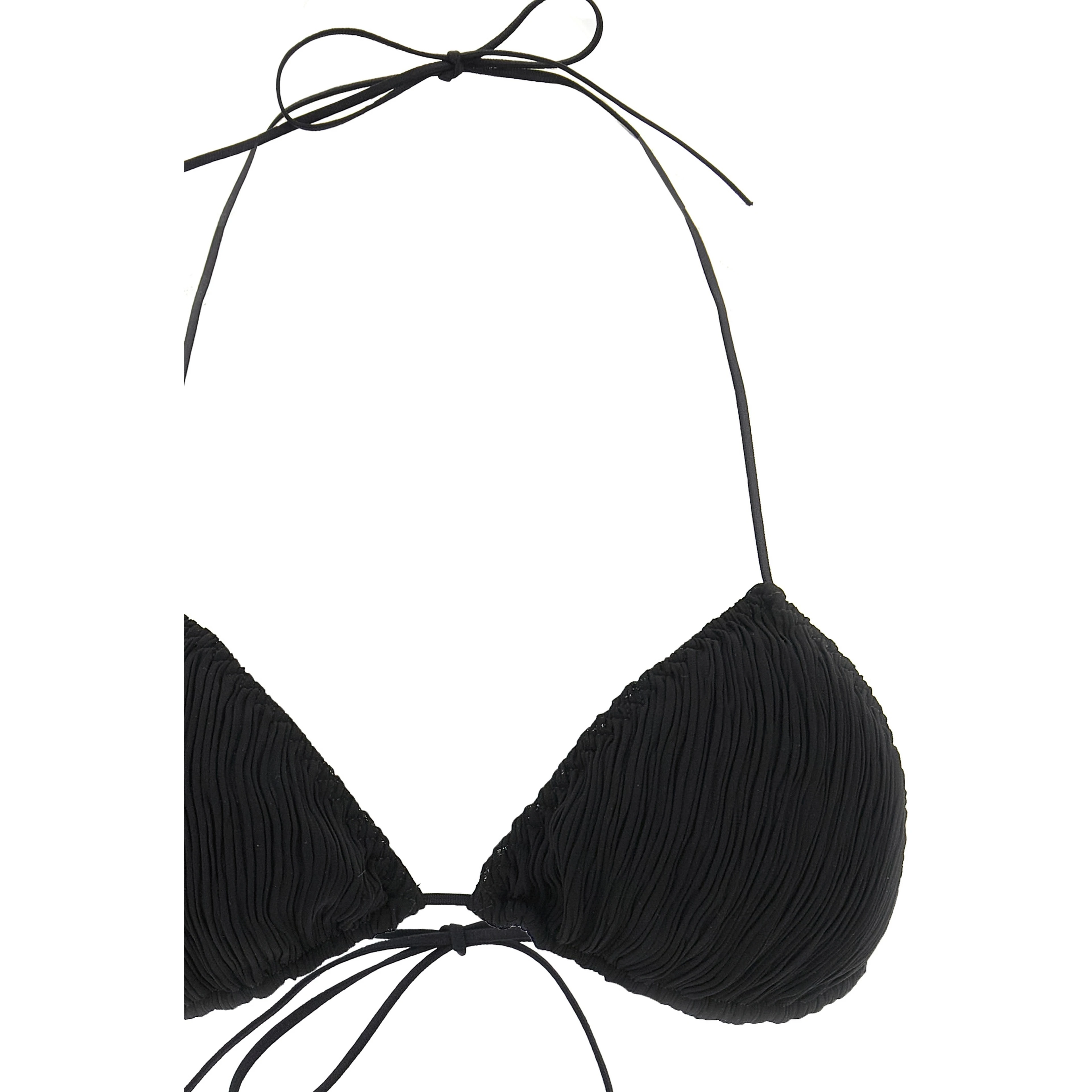 Black Polyester Bikini