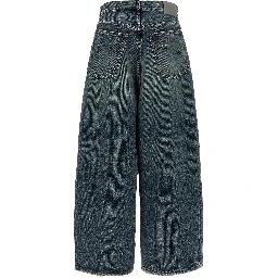Blue Cotton Relaxed Fit Jeans