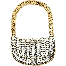 Multicolor Calfskin Shoulder Bag