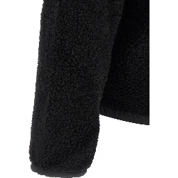 Black Wool Full-Length Jacket