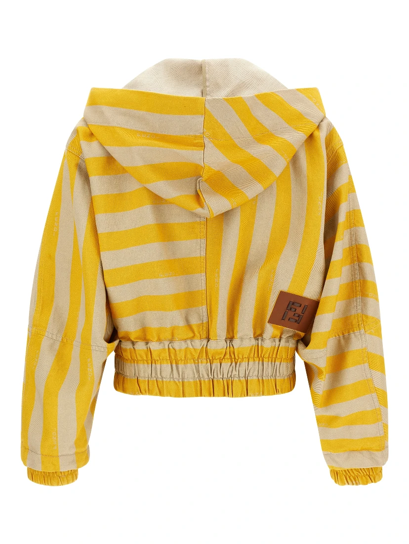 Bicolor Cotton Jacket