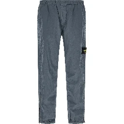 Blue Polyamide Joggers (Workout Pants)