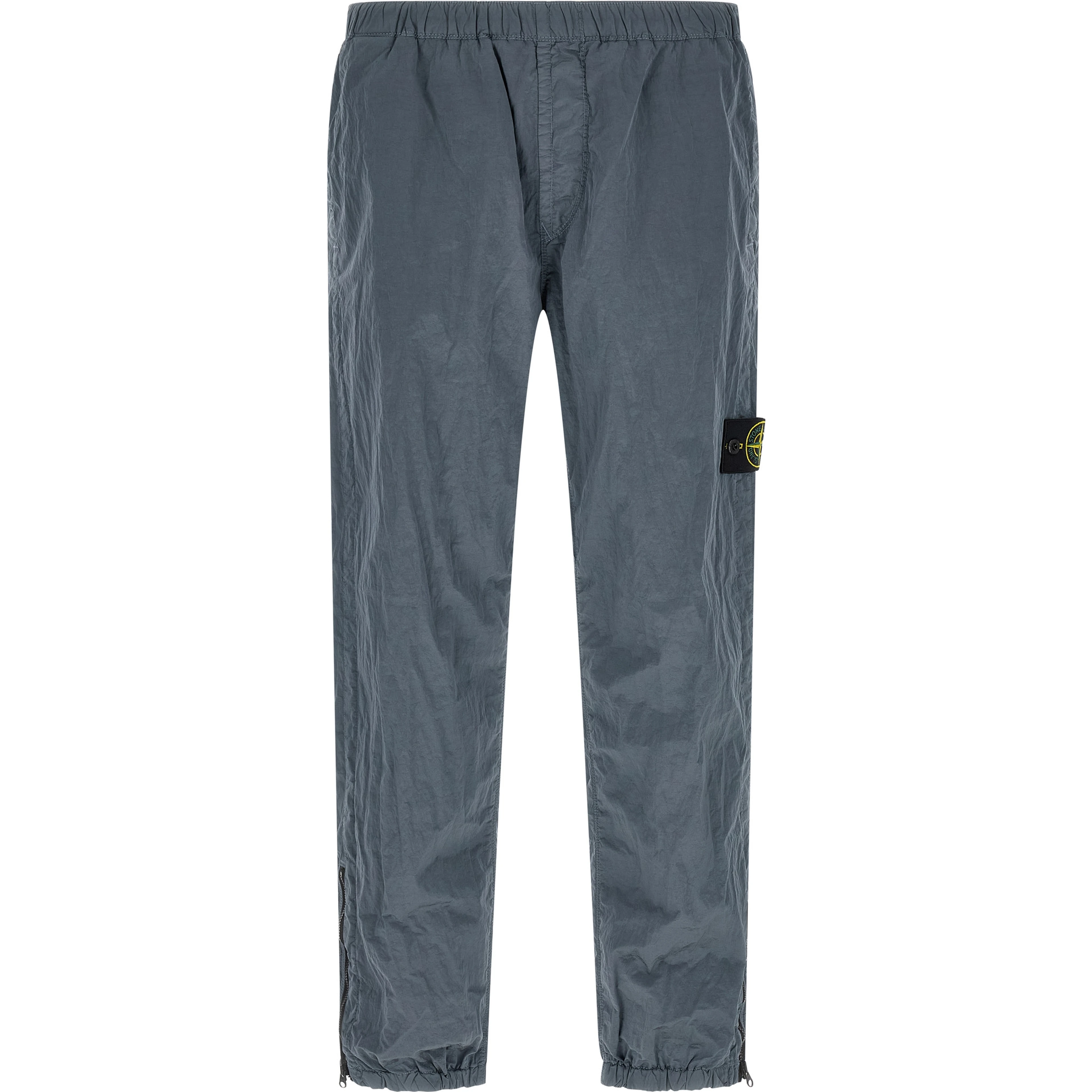 Blue Polyamide Joggers (Workout Pants)