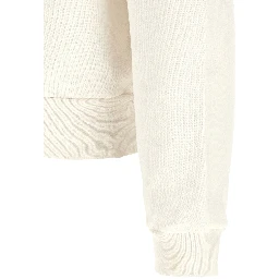 White Cotton Sweatshirt
