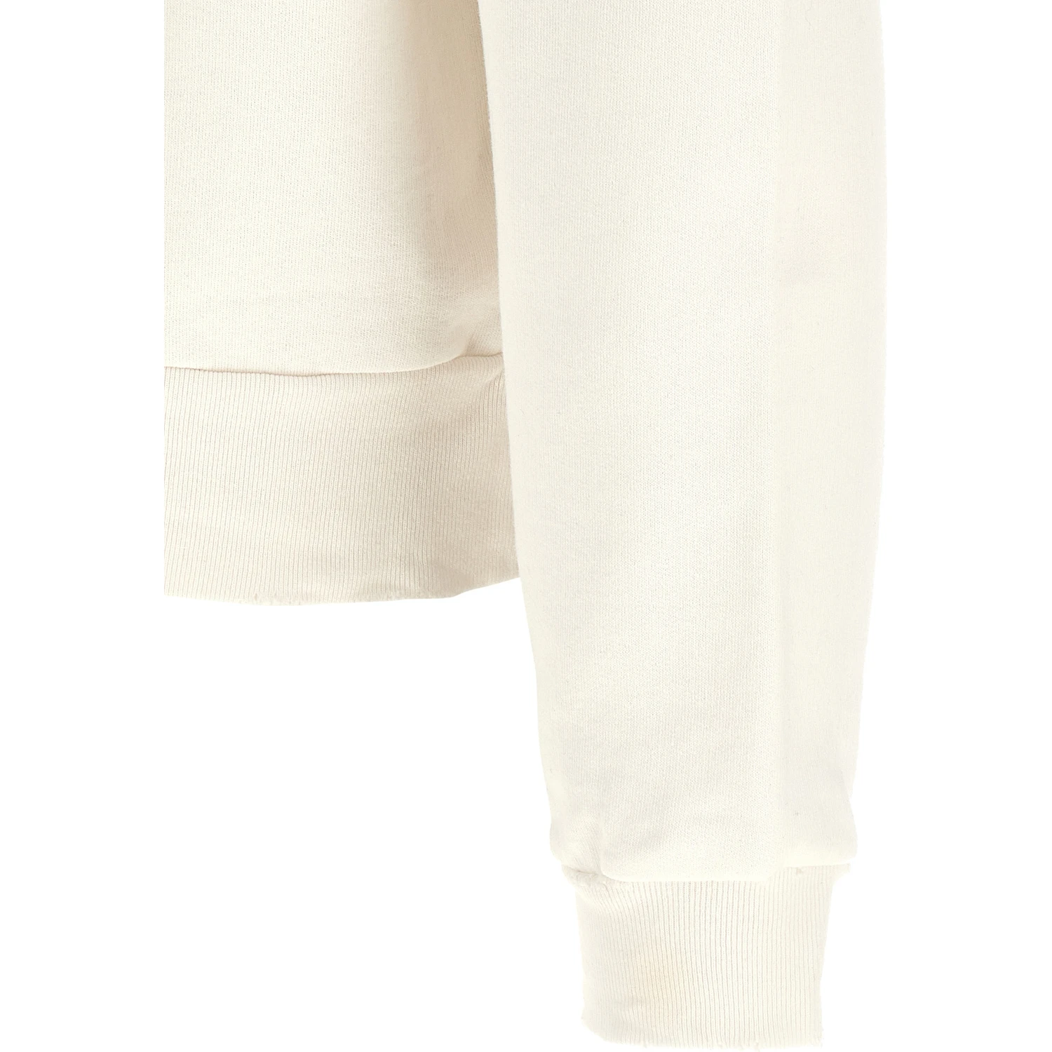White Cotton Sweatshirt