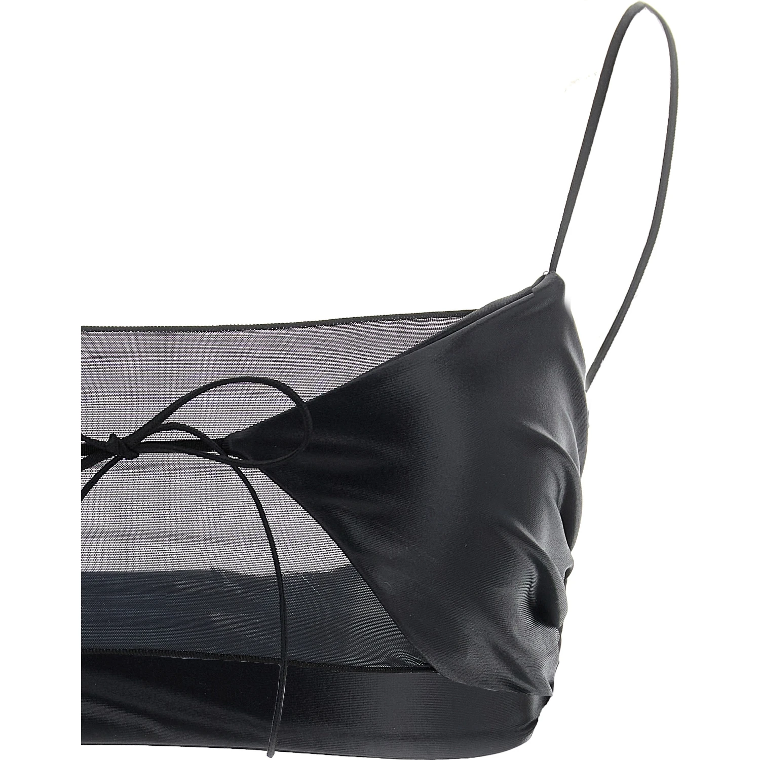 Black Polyester Bikini