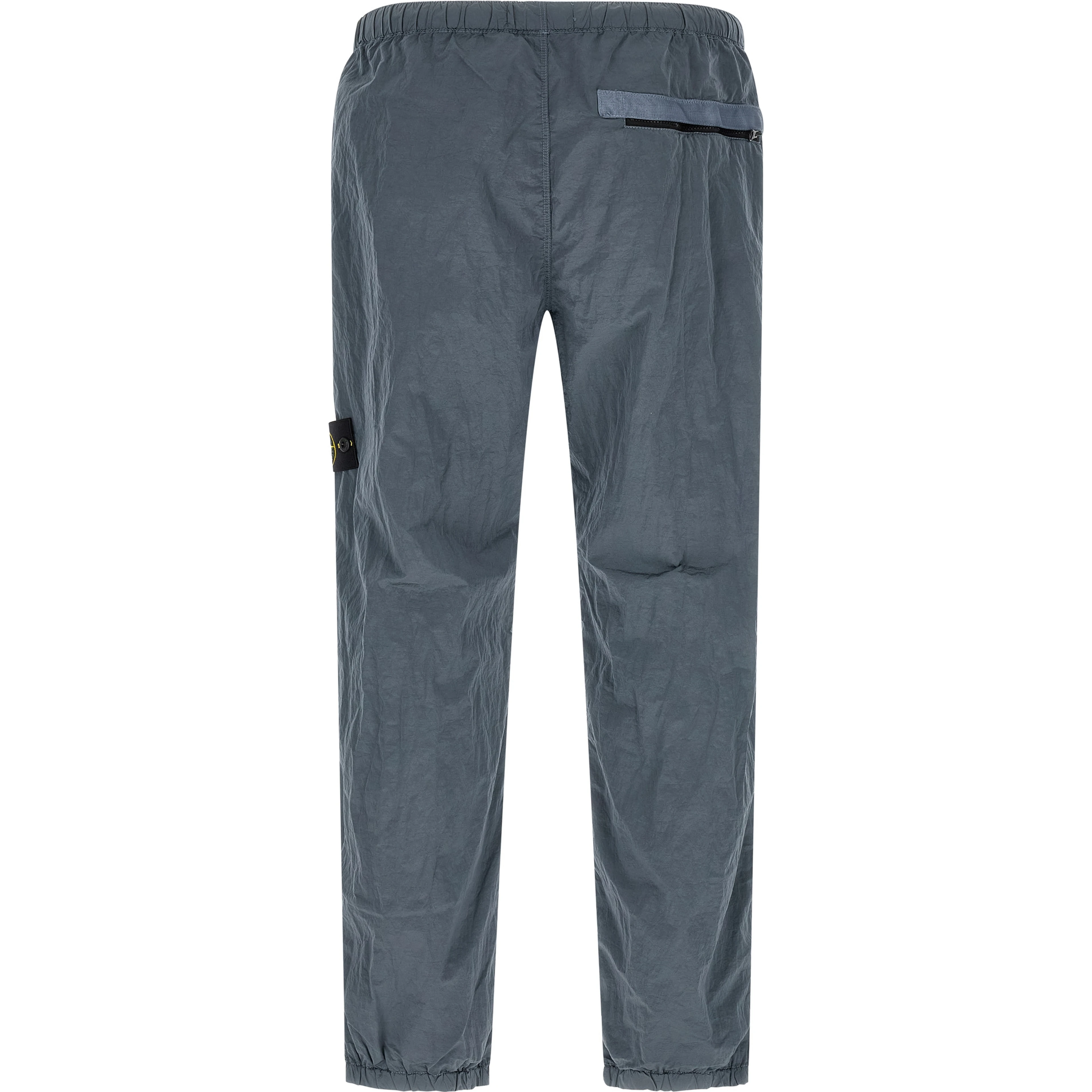 Blue Polyamide Joggers (Workout Pants)