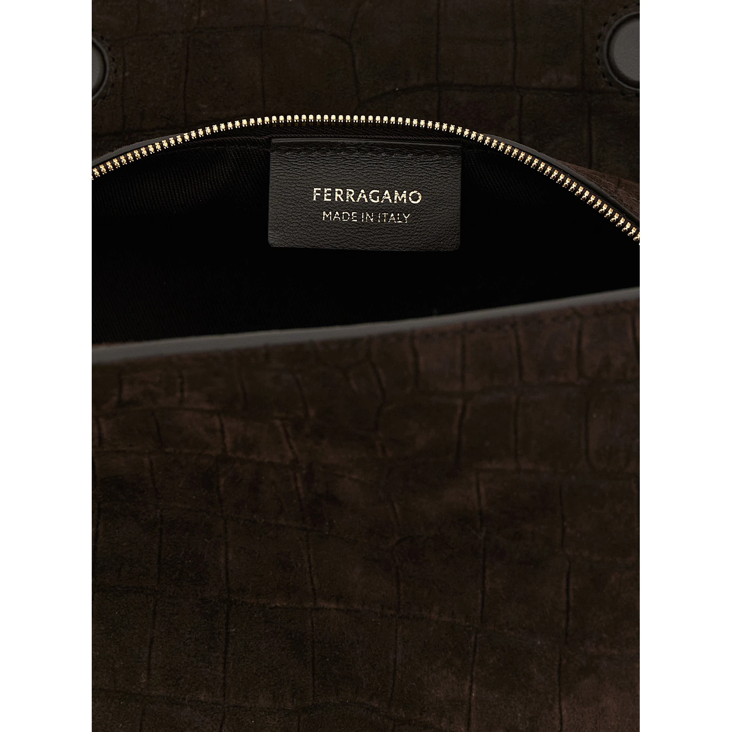Brown Goatskin Shoulder Bag