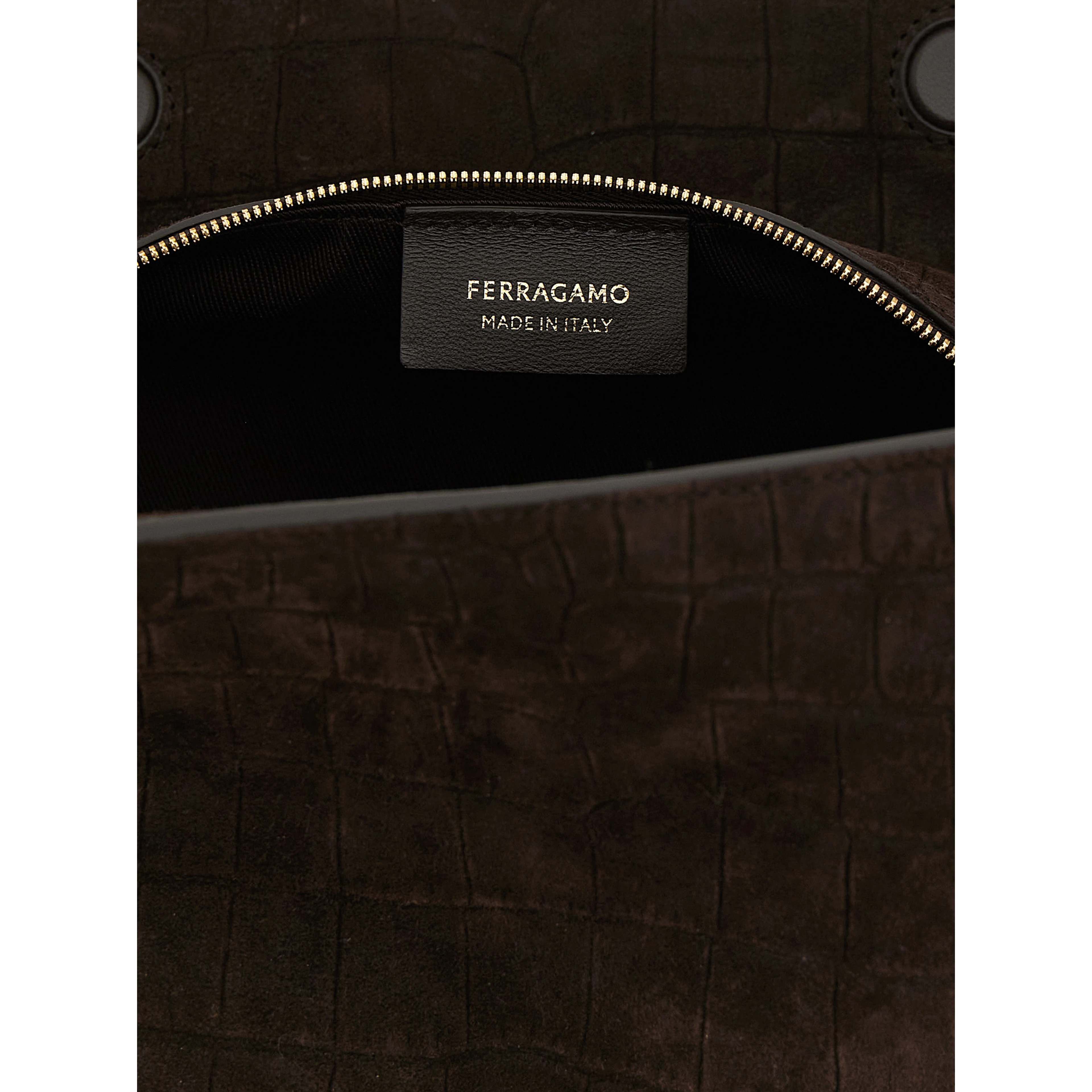 Brown Goatskin Shoulder Bag