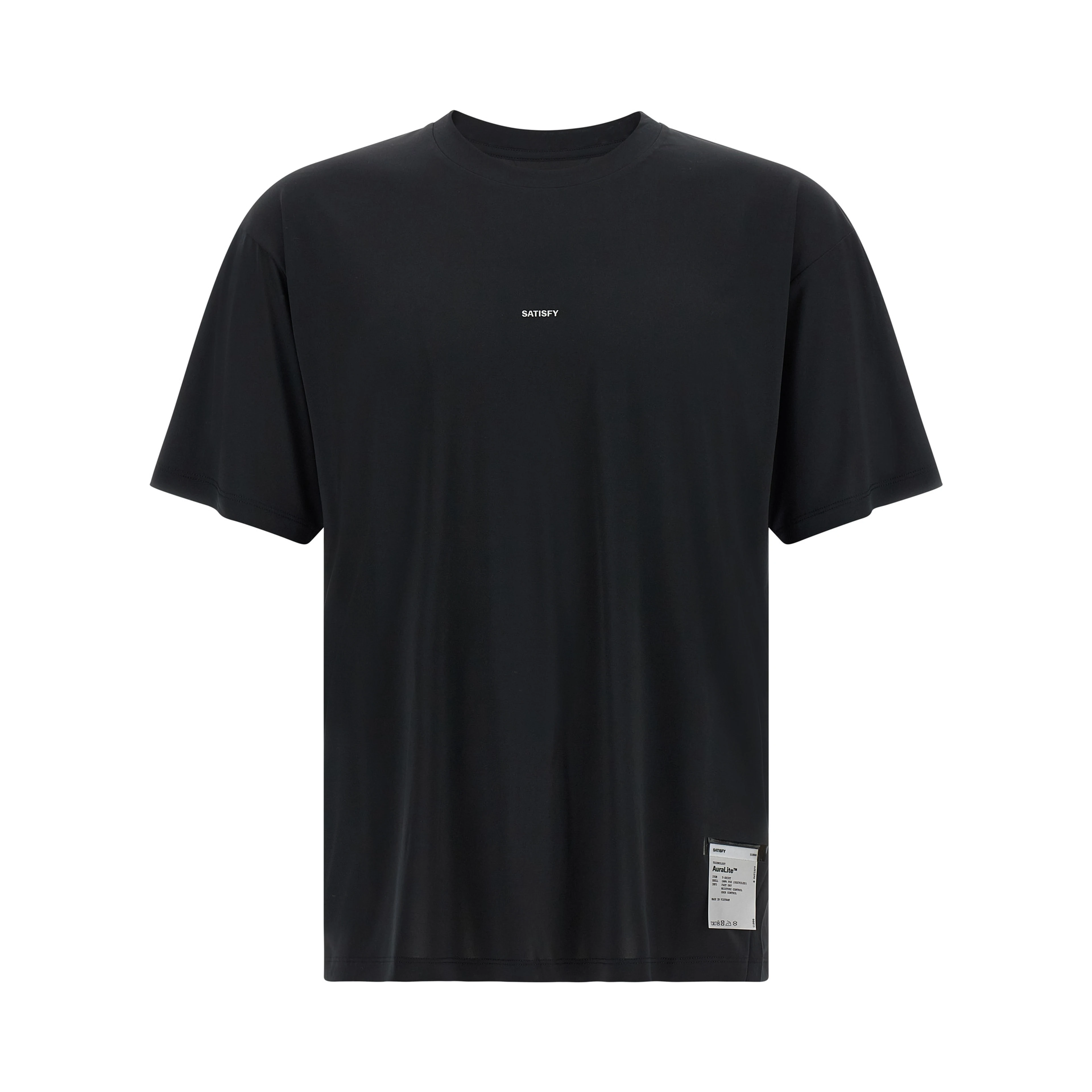 Black Polyester T-Shirt