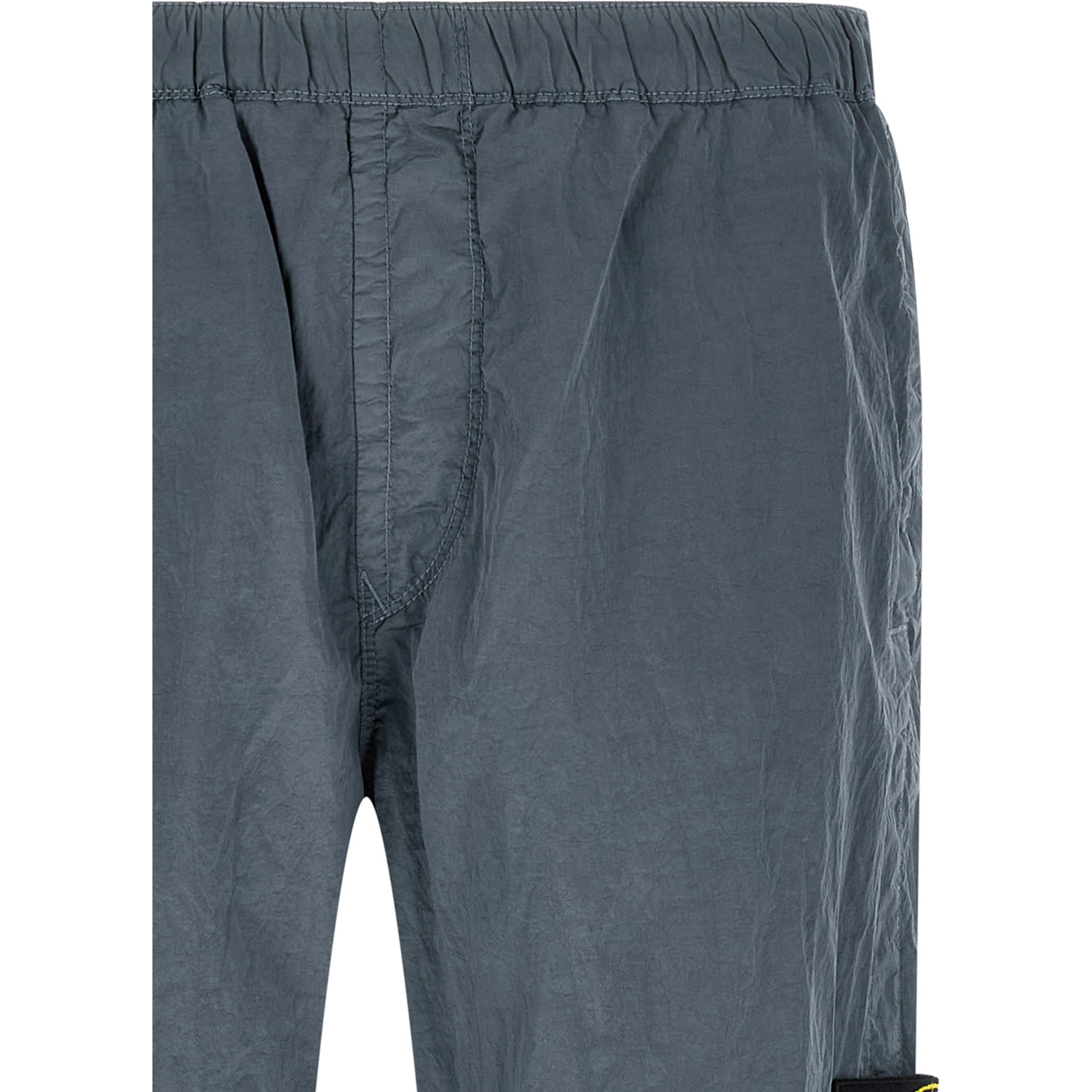 Blue Polyamide Joggers (Workout Pants)
