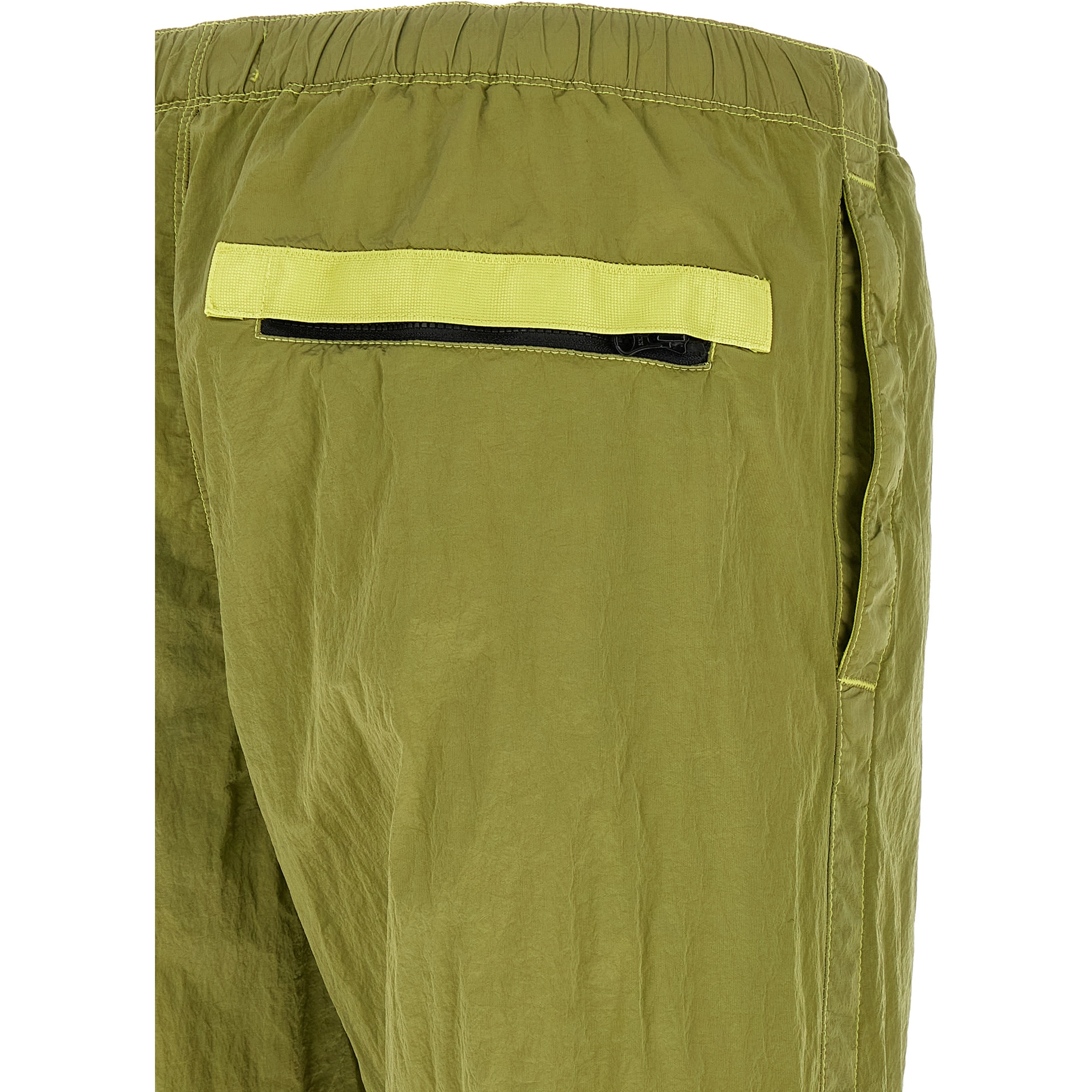 Bicolor Polyamide Joggers (Workout Pants)