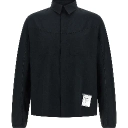 Black Polyester Blouse