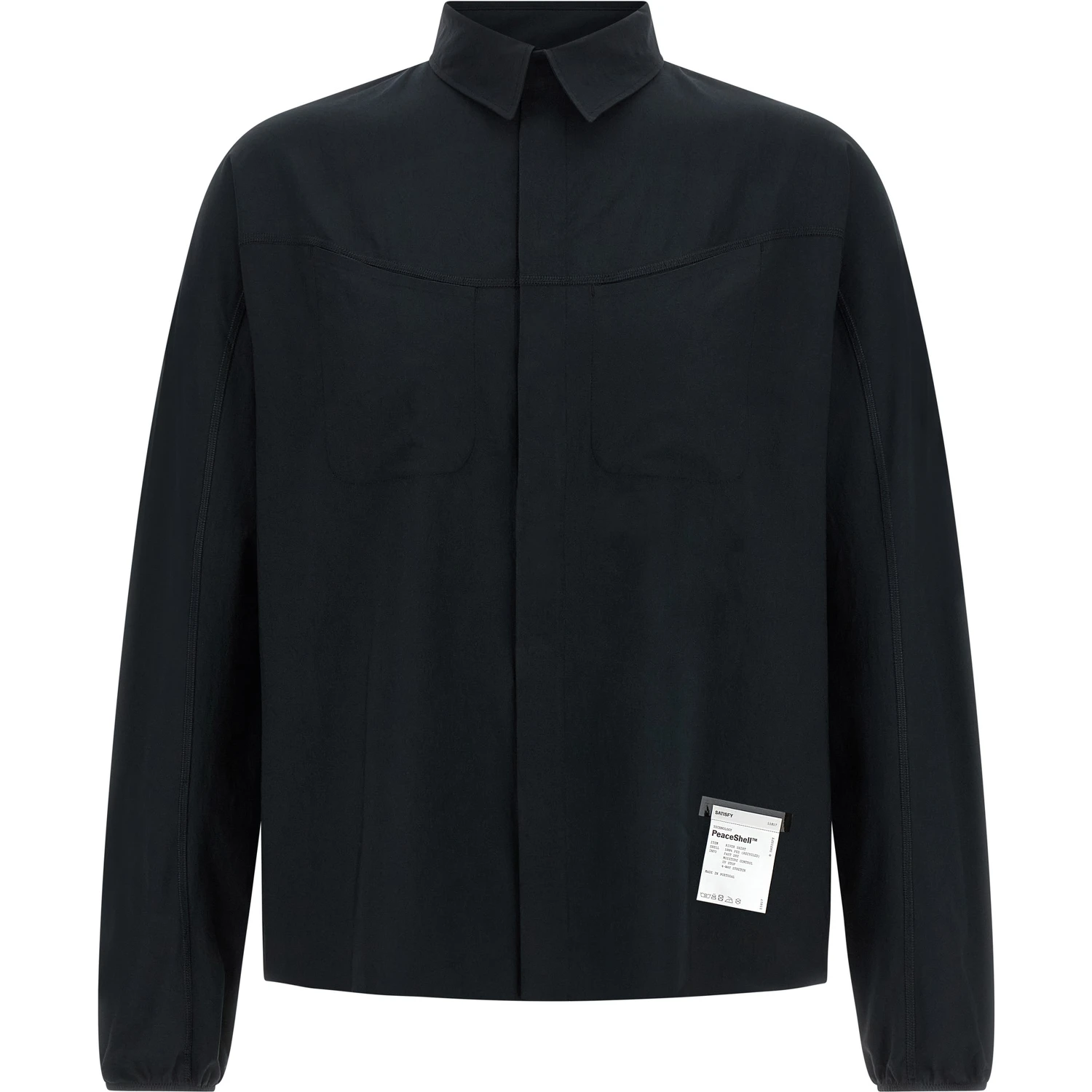 Black Polyester Blouse