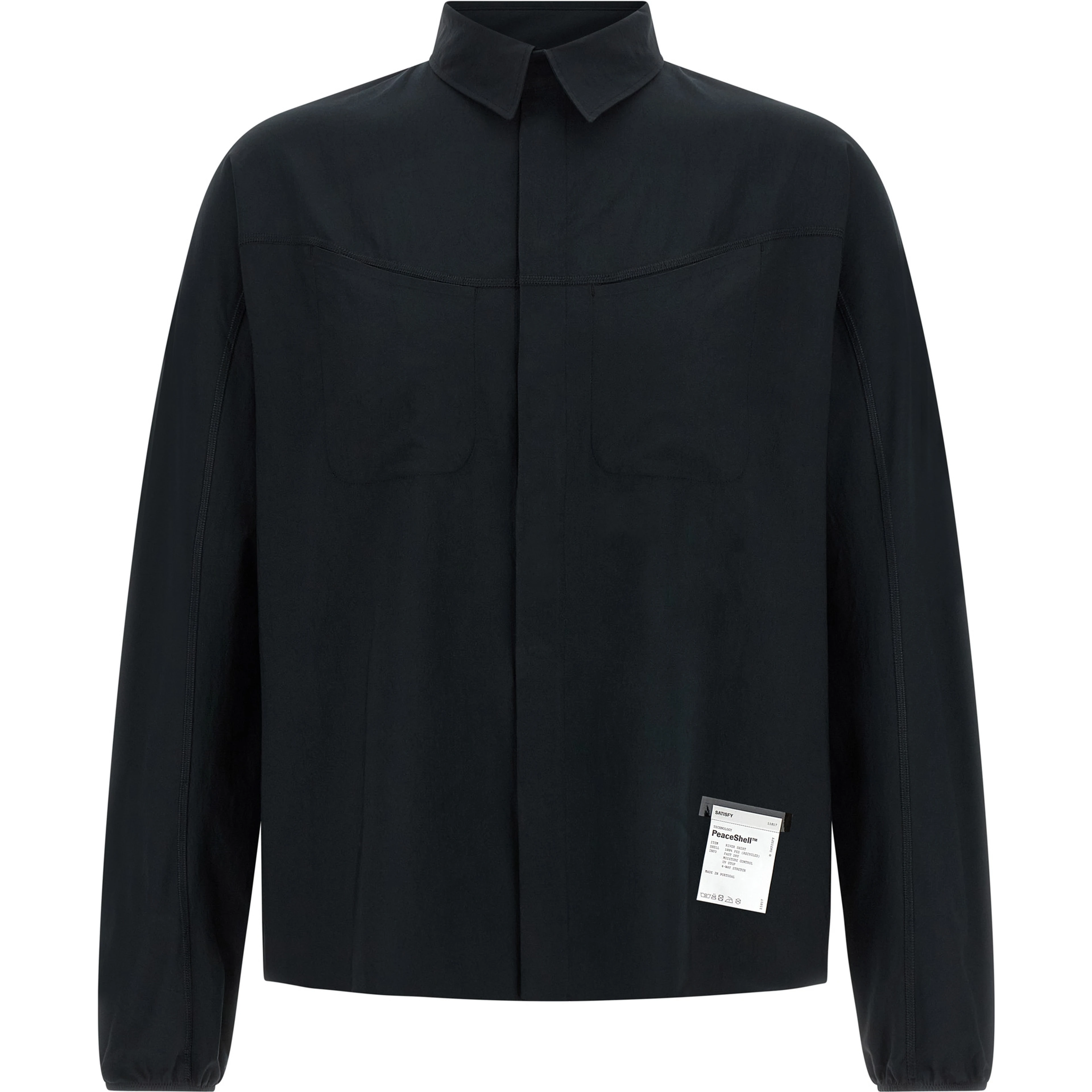 Black Polyester Blouse