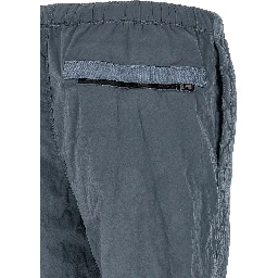 Blue Polyamide Joggers (Workout Pants)