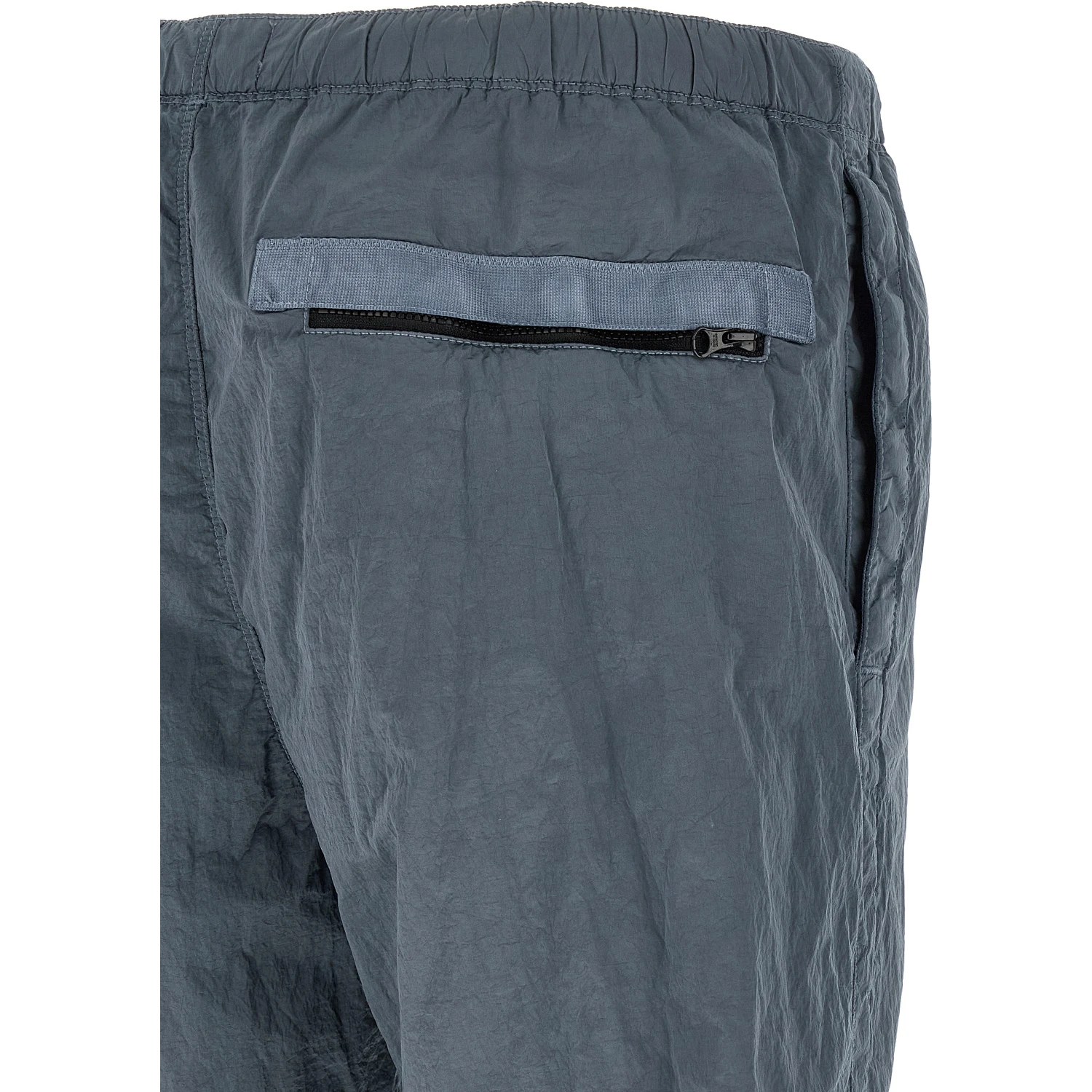 Blue Polyamide Joggers (Workout Pants)
