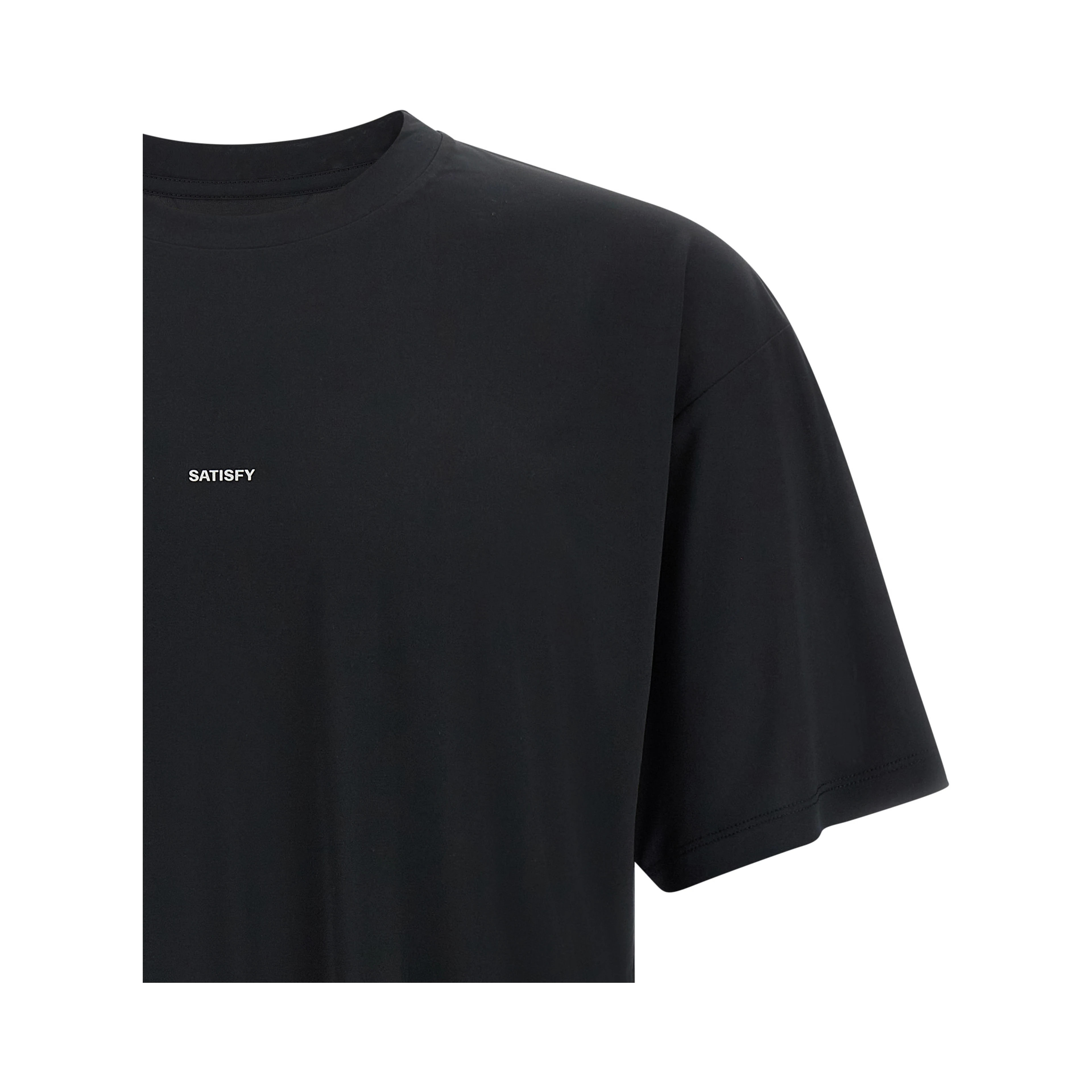 Black Polyester T-Shirt
