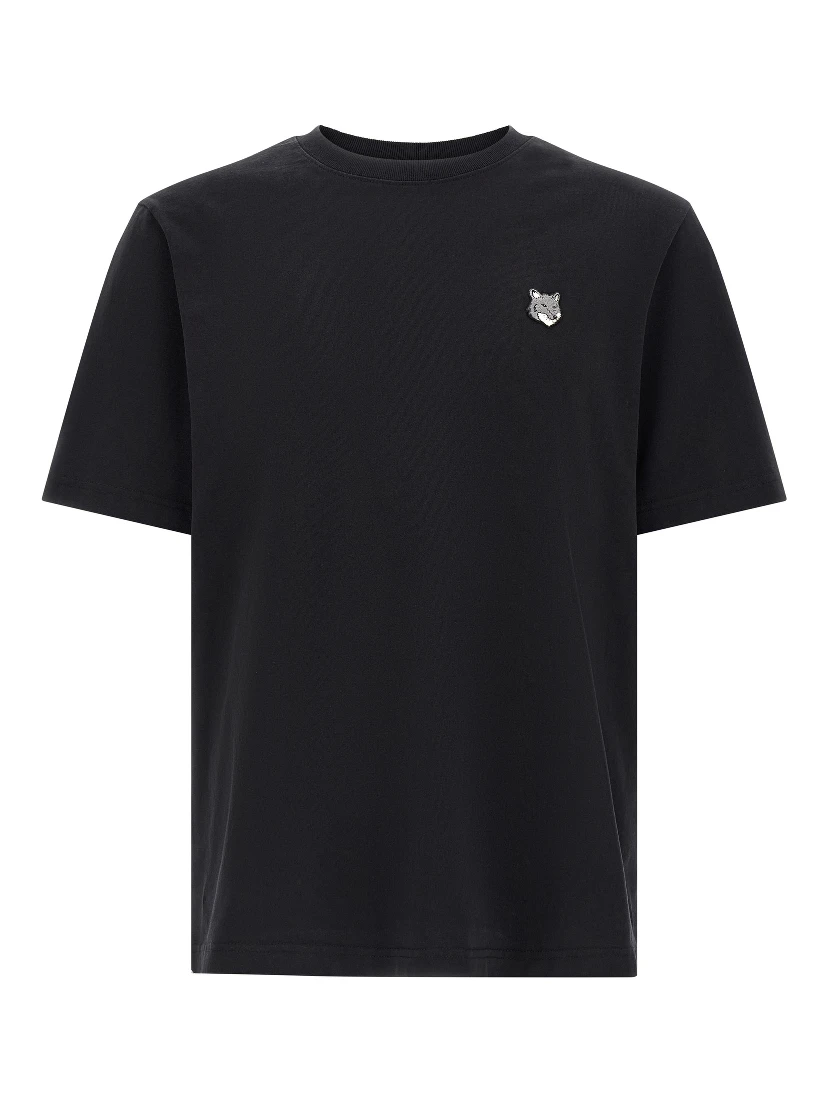 Black Cotton T-Shirt