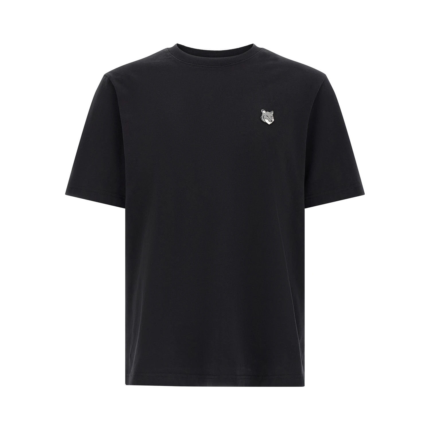 Black Cotton T-Shirt