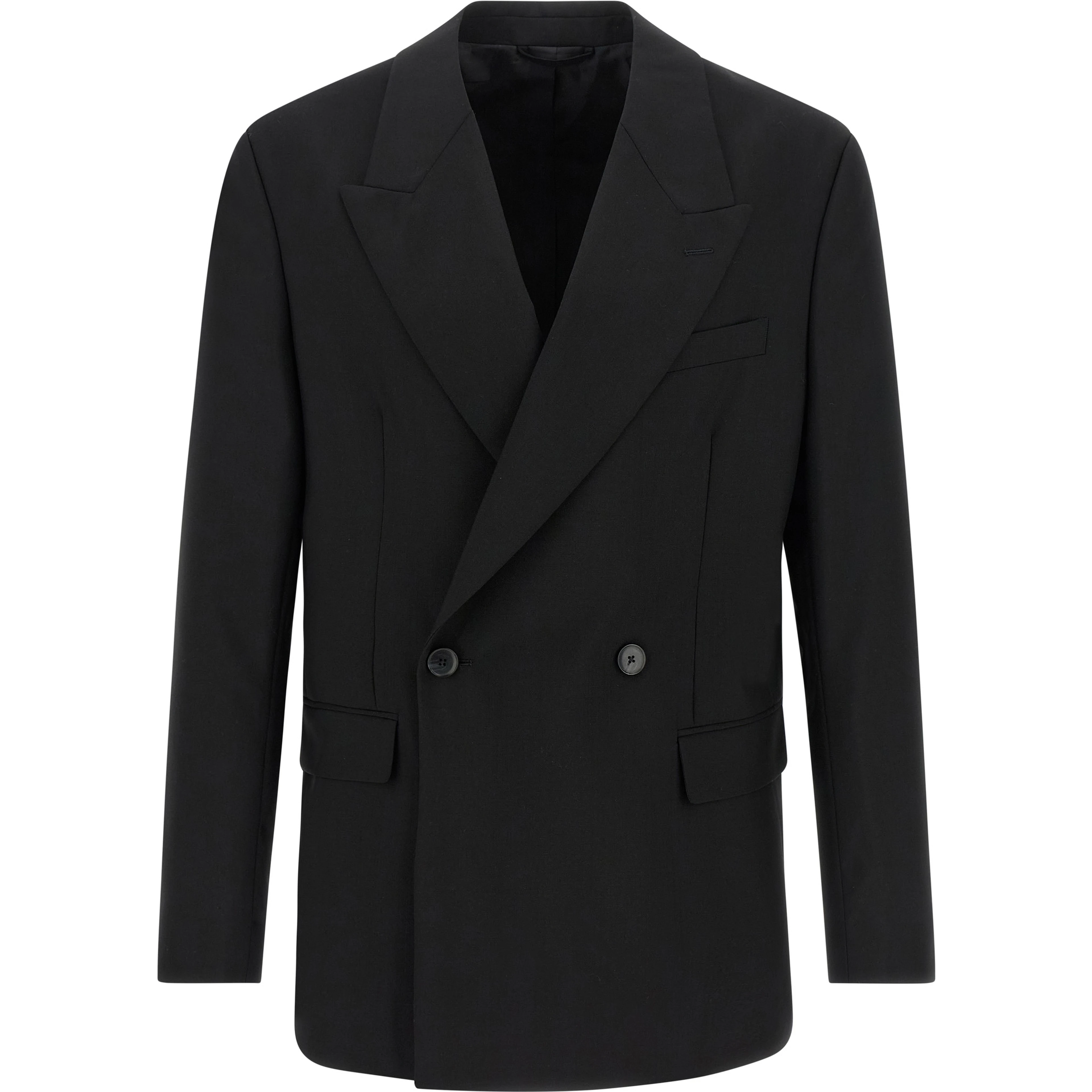 Black Wool Blazer
