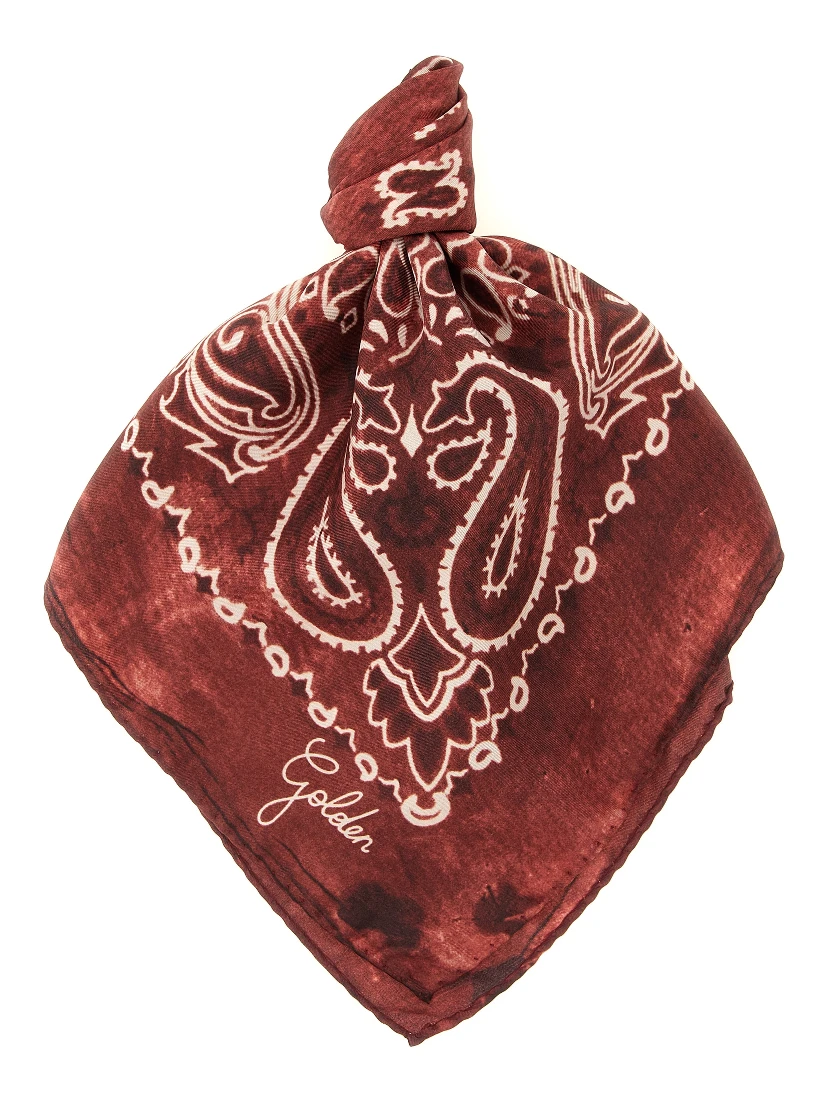 Bordeaux Silk Foulard
