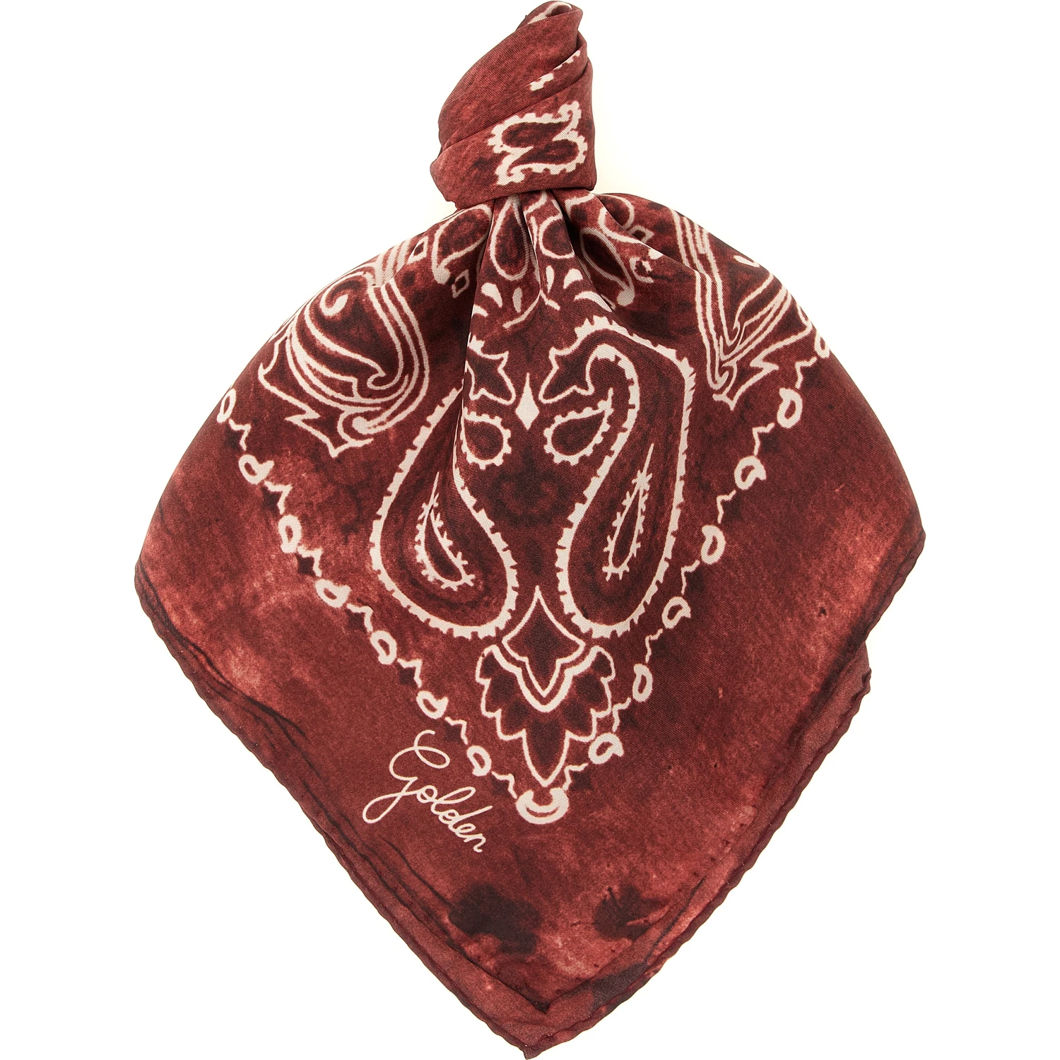 Bordeaux Silk Foulard