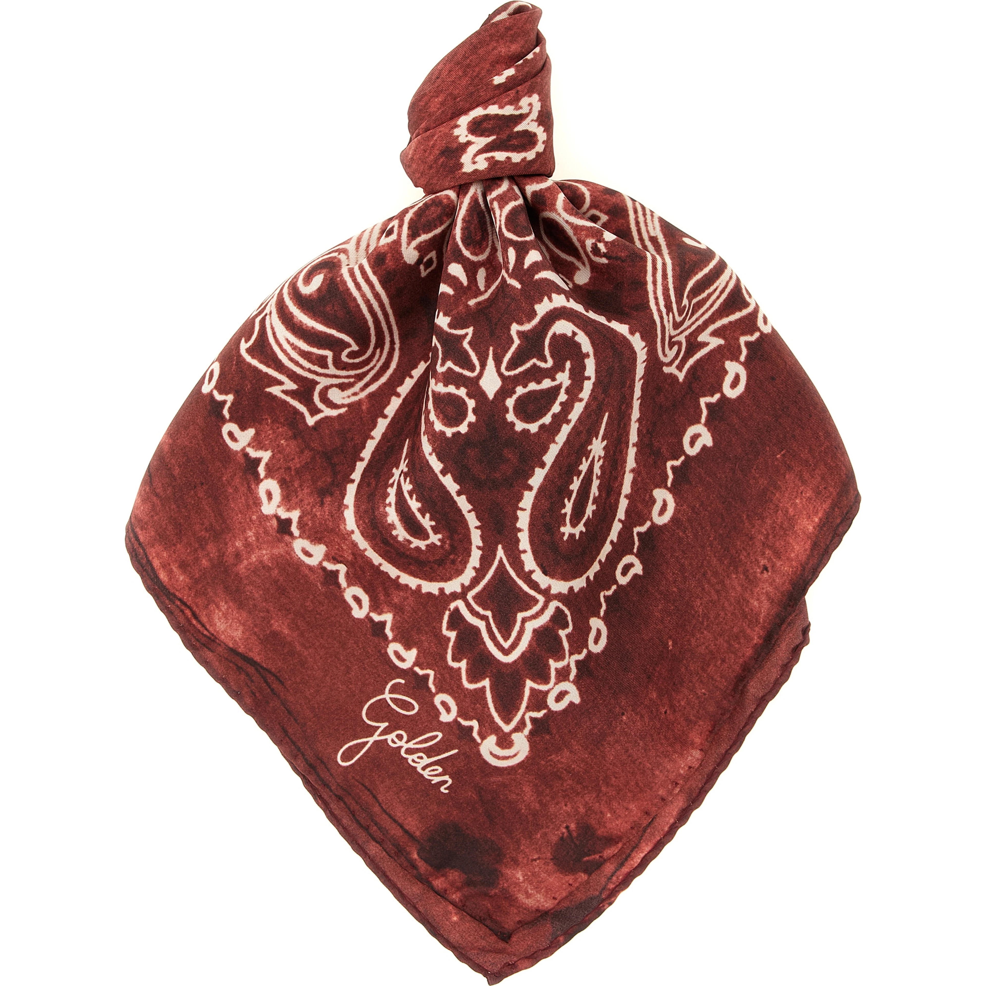 Bordeaux Silk Foulard