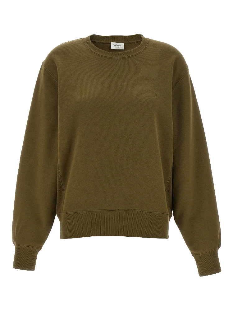 Bicolor Cotton Sweatshirt