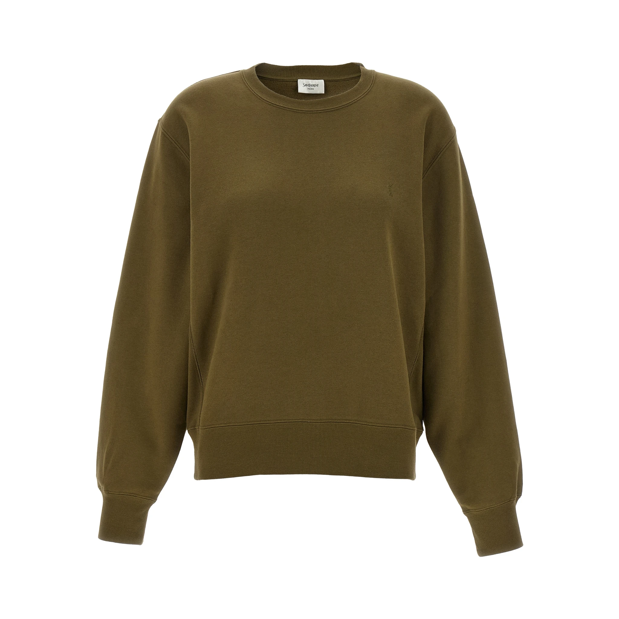 Bicolor Cotton Sweatshirt