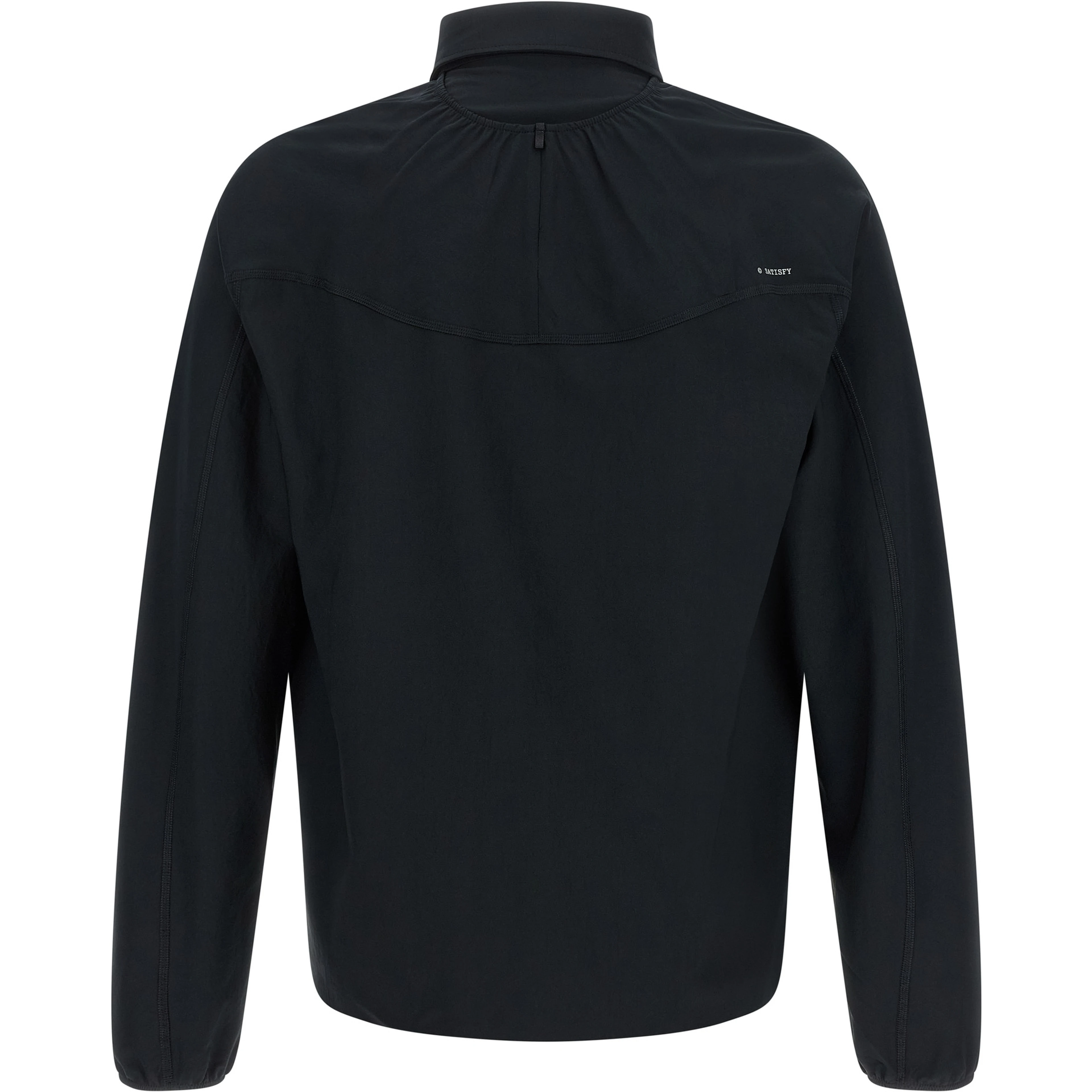 Black Polyester Blouse