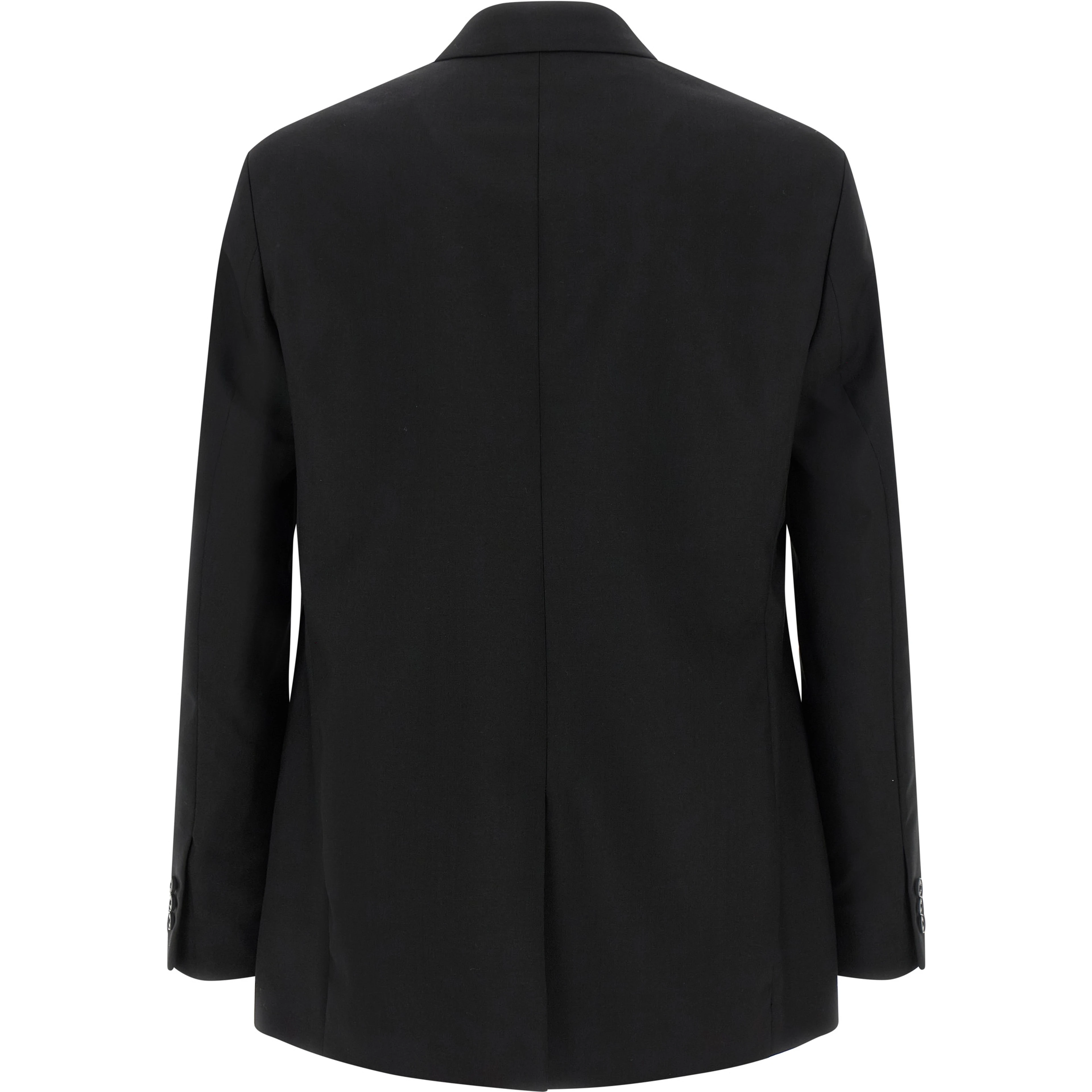 Black Wool Blazer