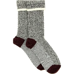 Gray Cotton Socks