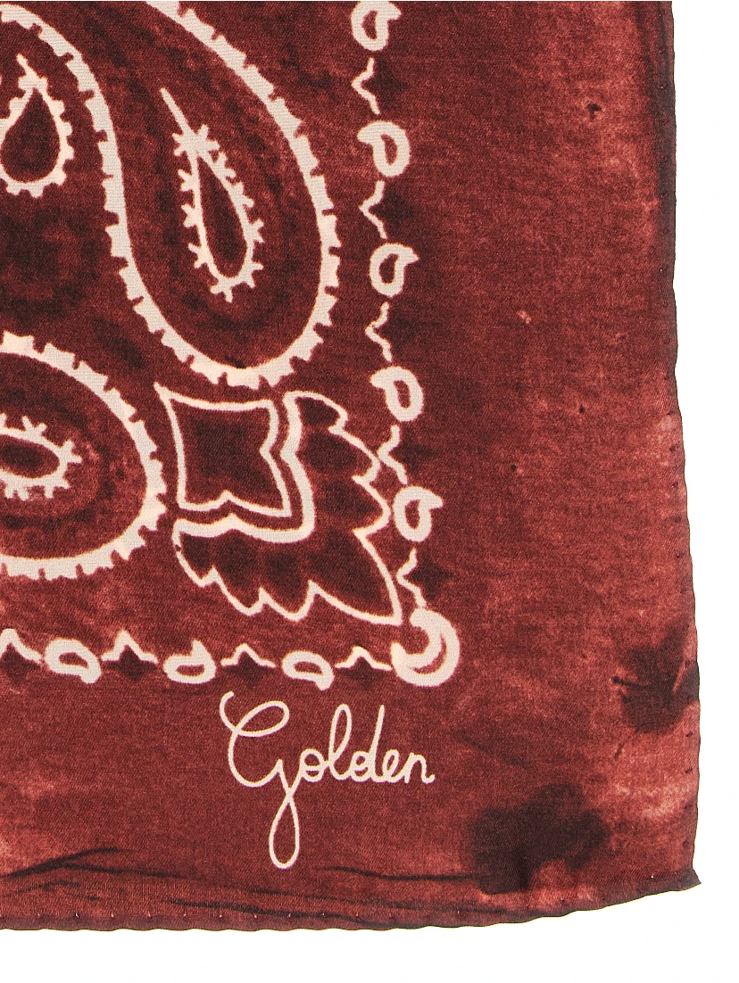 Bordeaux Silk Foulard